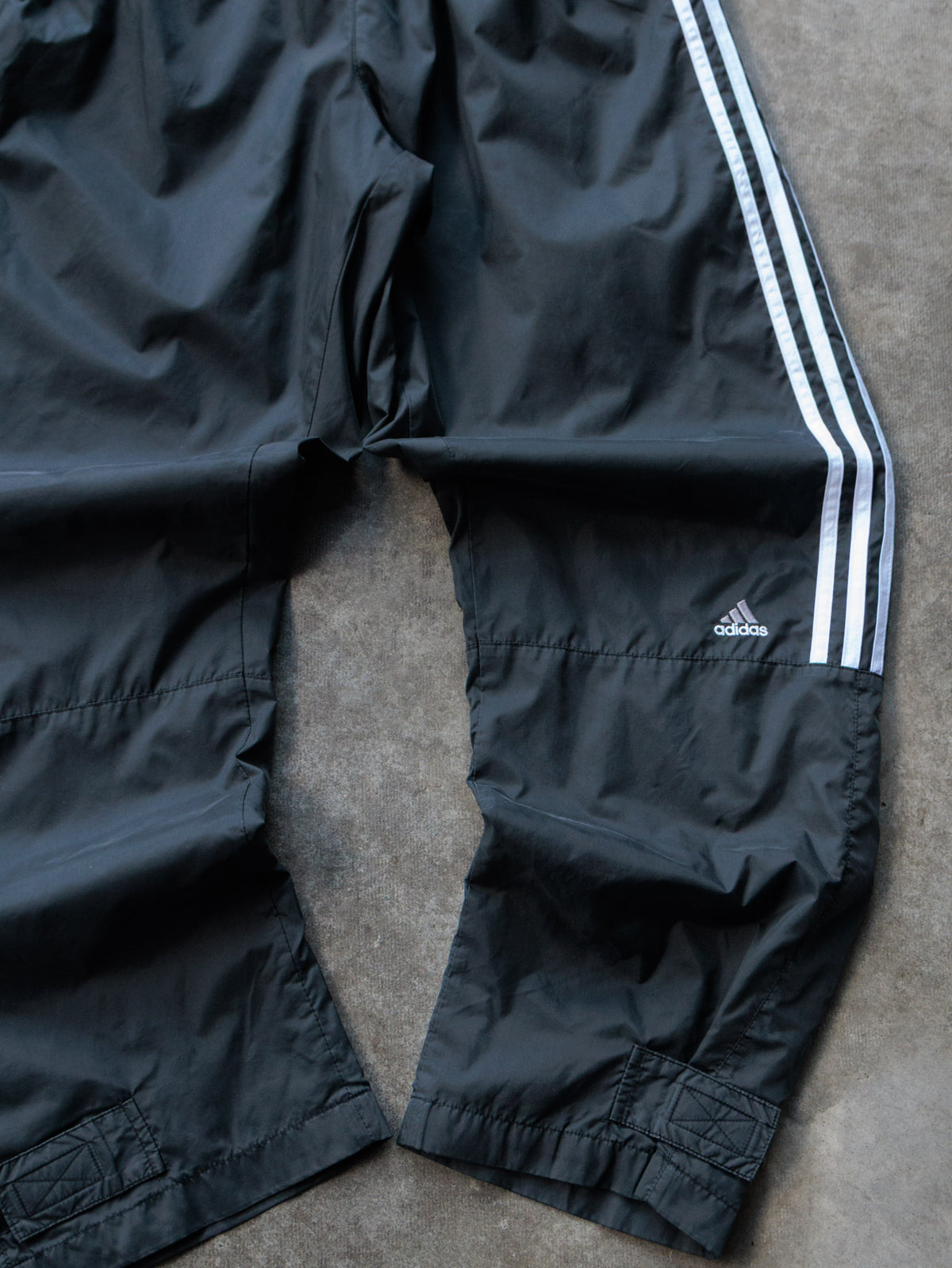 Vintage 00s Black Adidas Track Pants (M)