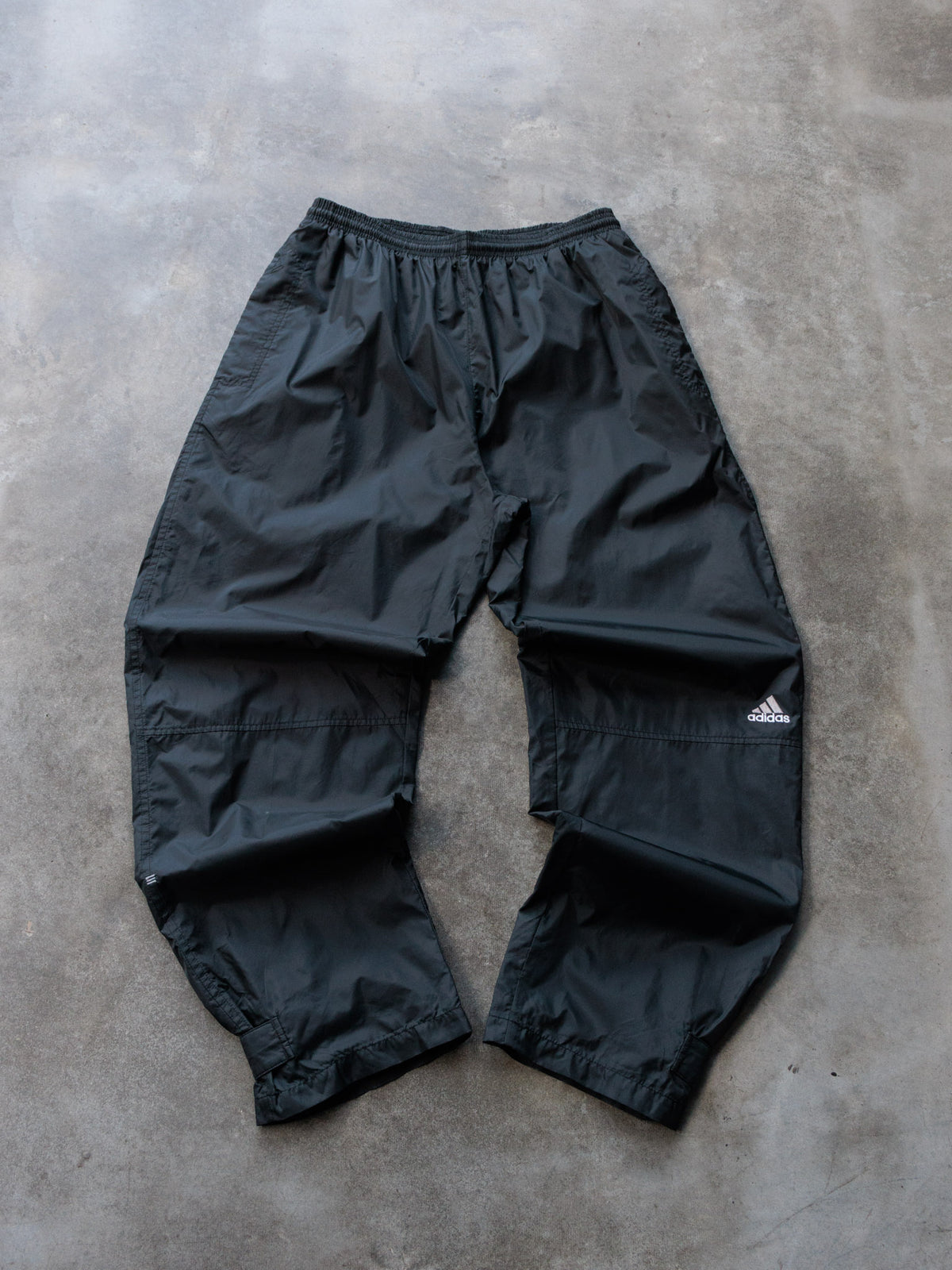 Vintage 00s Black Adidas Track Pants (L)