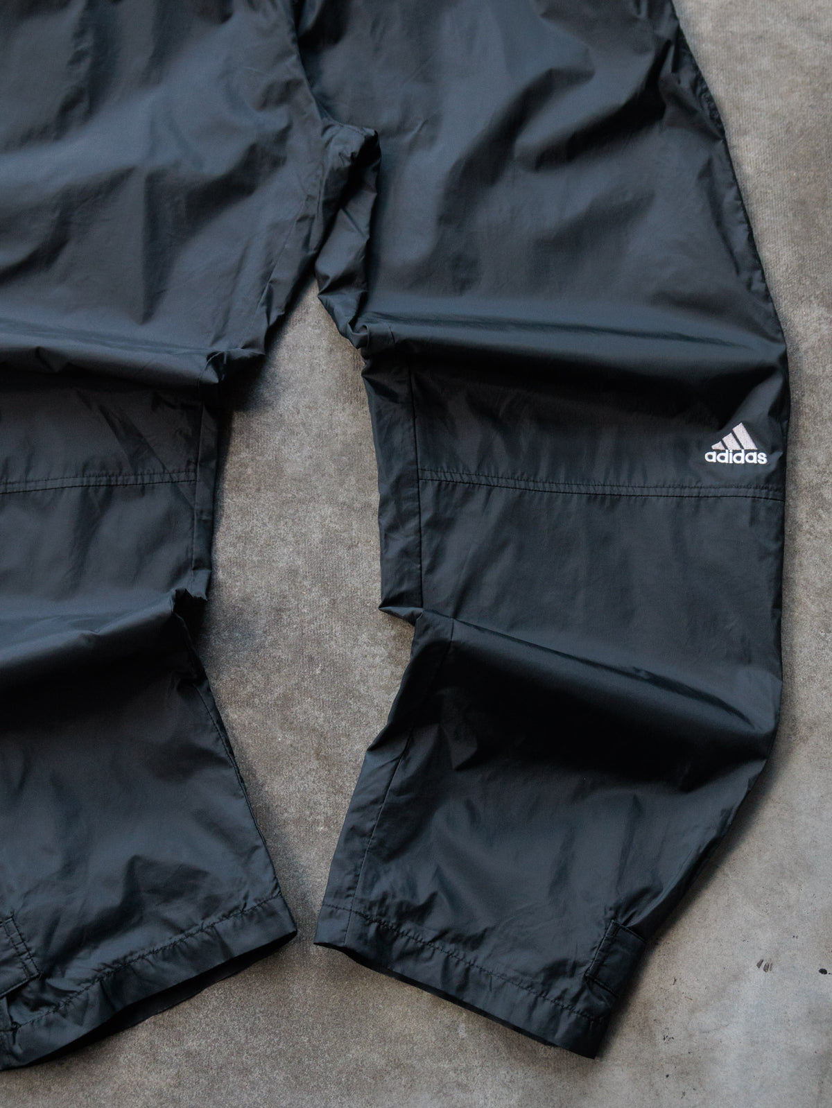 Vintage 00s Black Adidas Track Pants (L)