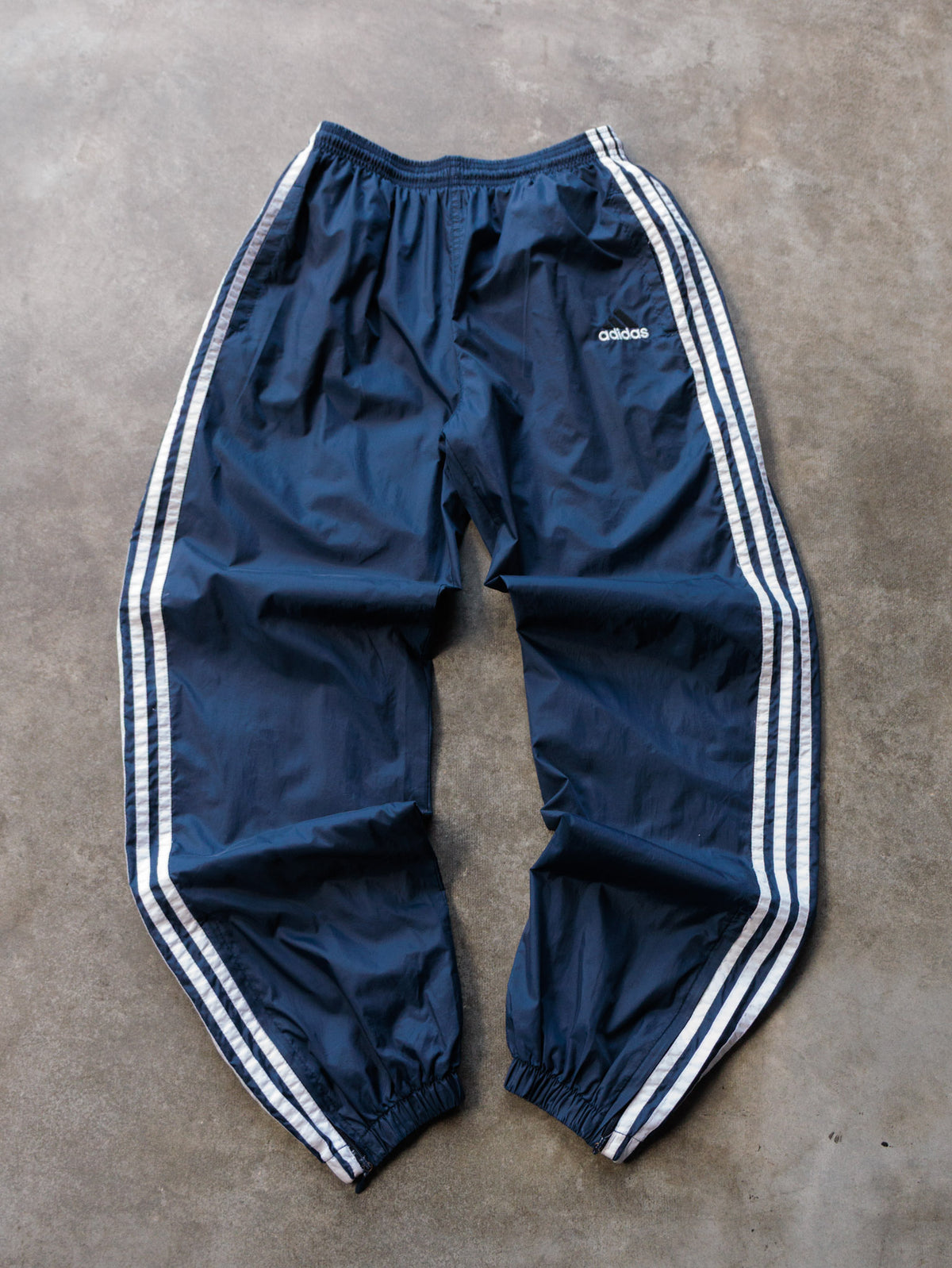 Vintage 00s Navy Adidas Track Pants (XL)
