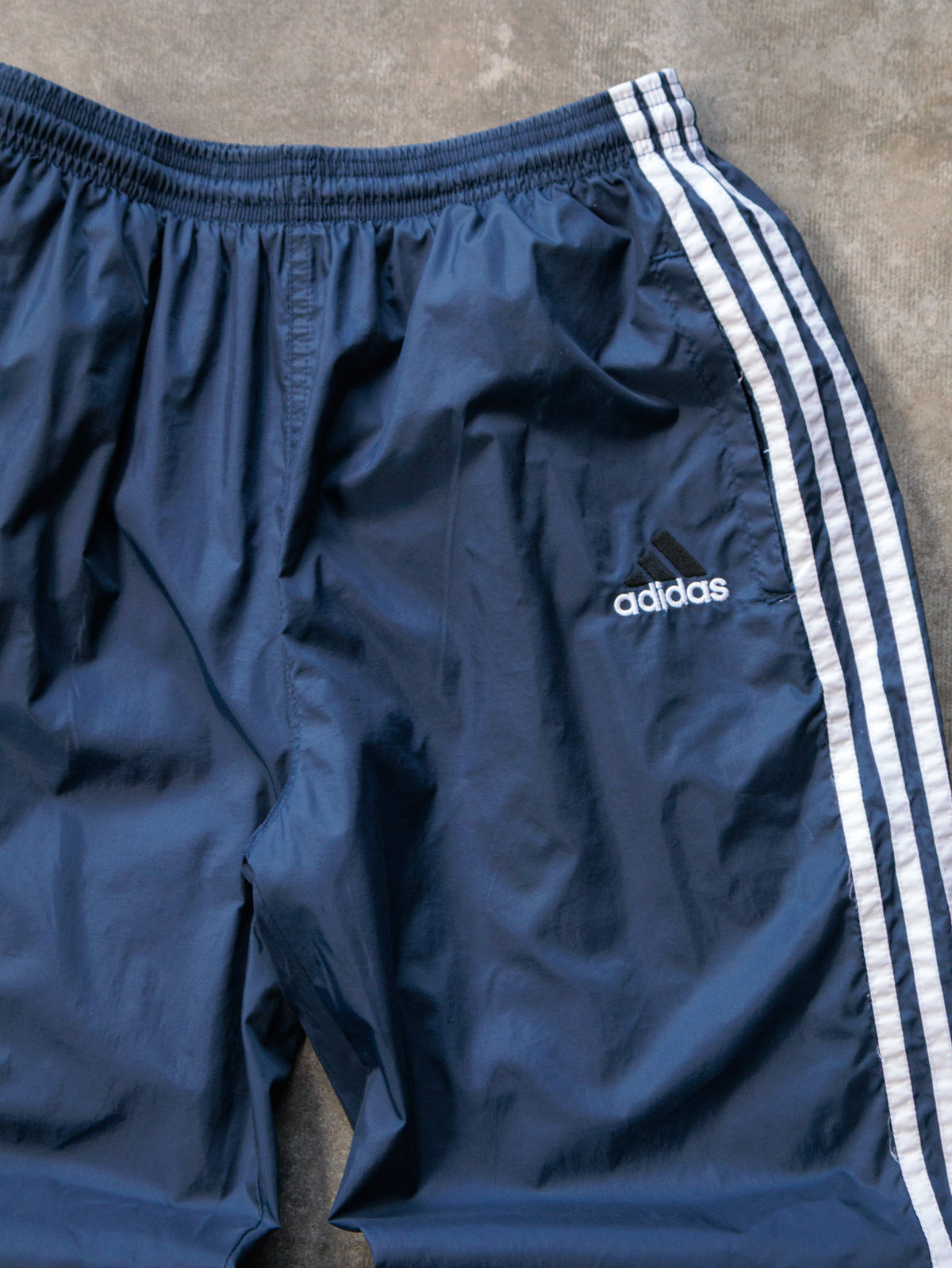 Vintage 00s Navy Adidas Track Pants (XL)
