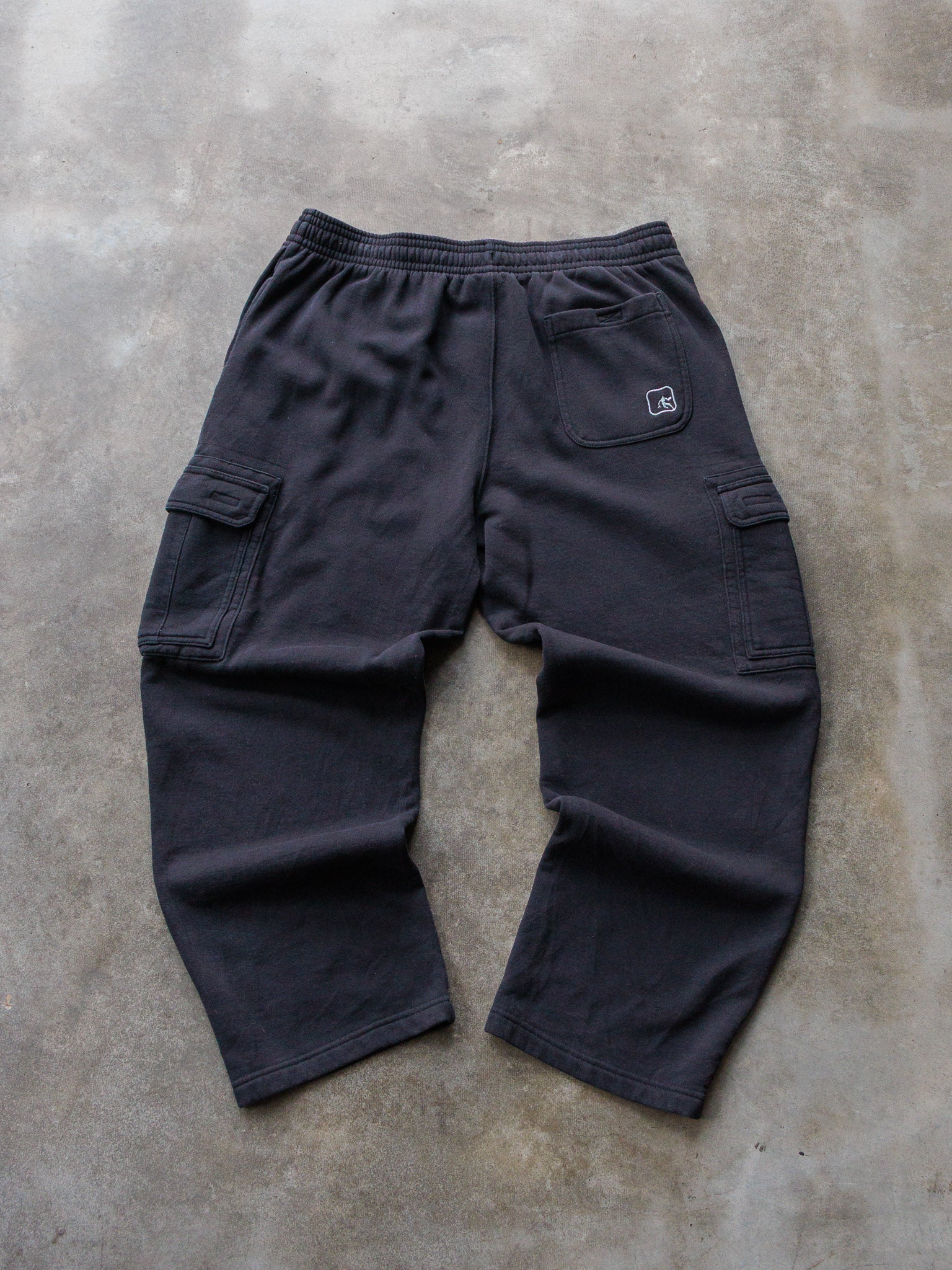Vintage Black AND1 Cargo Sweatpants (XL)