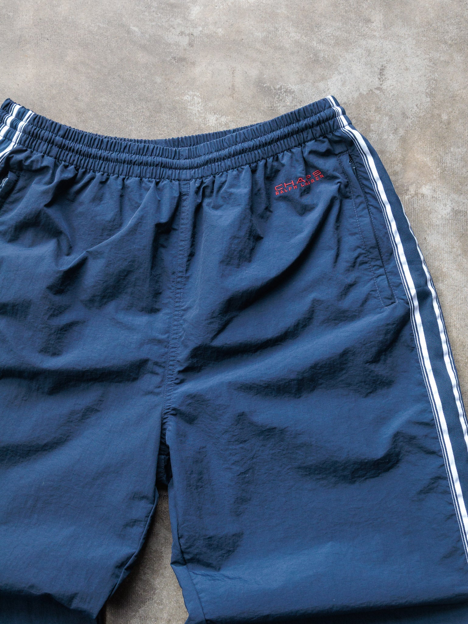 Vintage 90s Navy Chaps Ralph Lauren Track Pants (L)