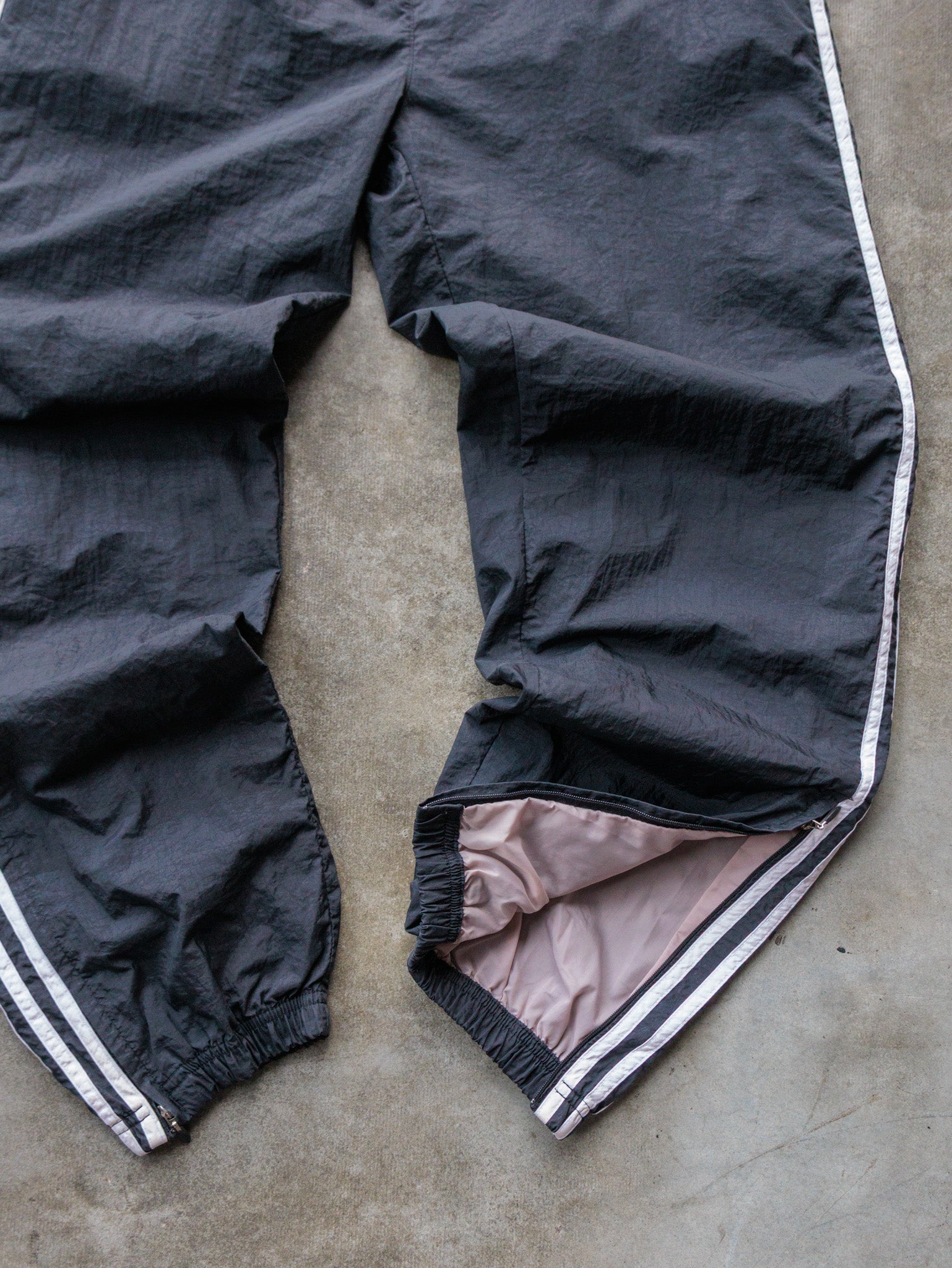 Vintage 90s Black Adidas Track Pants (L)