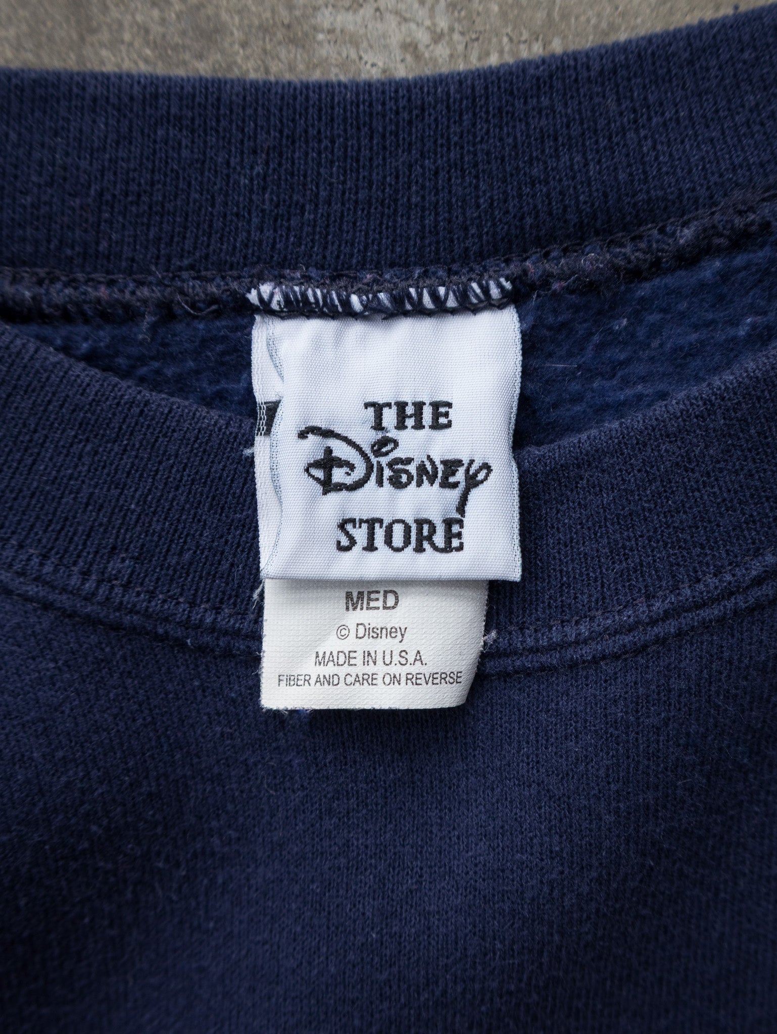 Vintage 90s Navy Disney Tigger Graphic Sweatshirt (M)