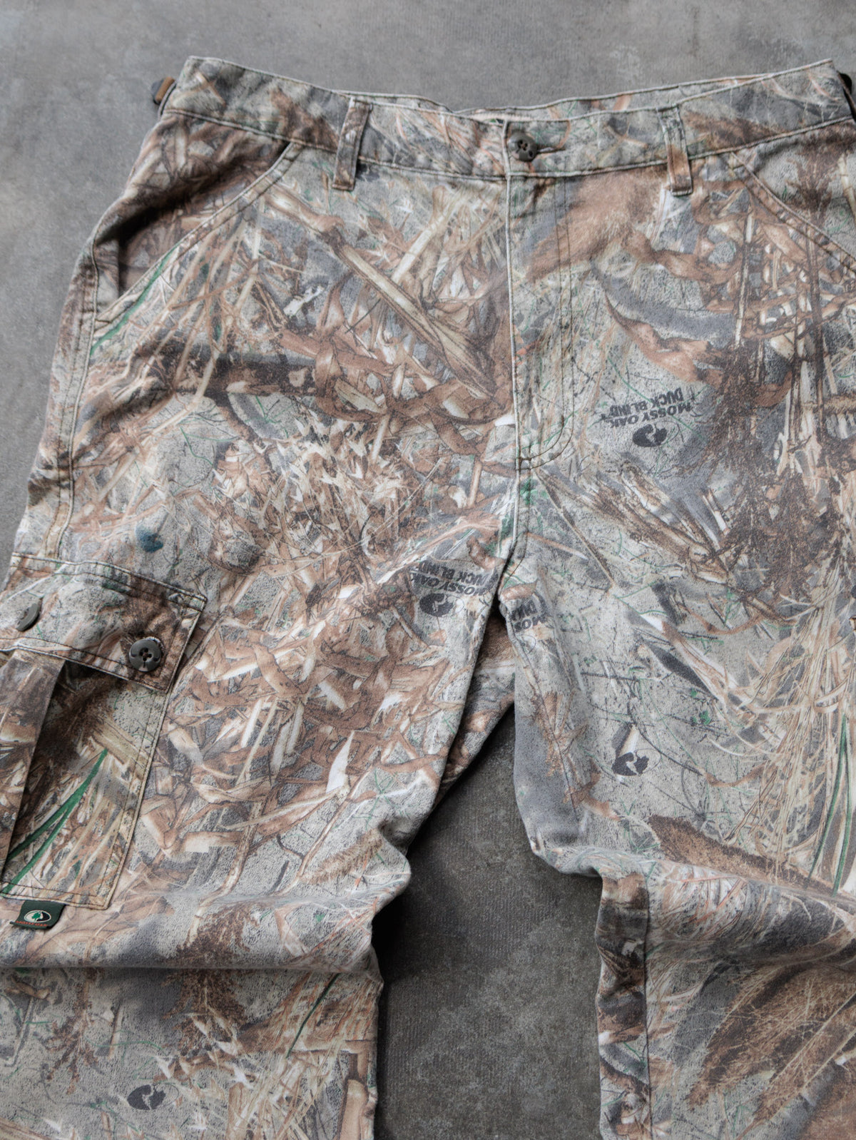 Vintage 00s Brown Duck Blind Camo Mossy Oak Cargo Pants (M)
