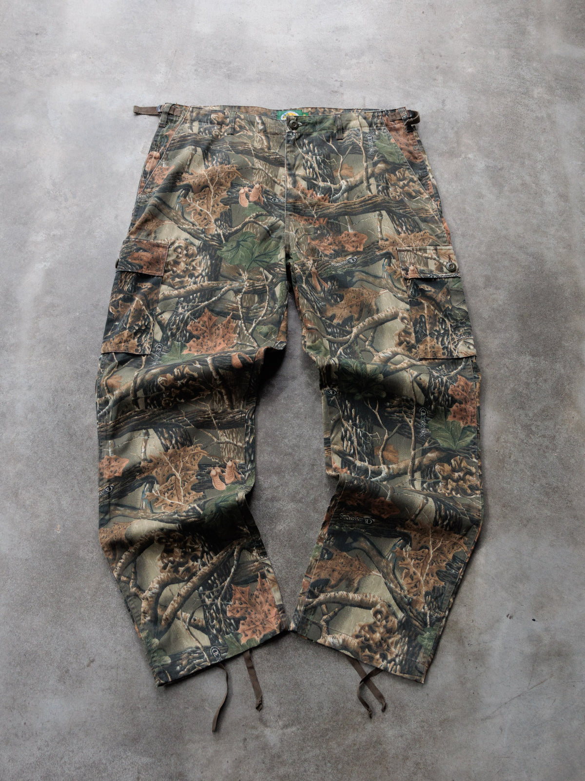 Vintage 00s Brown Seclusion 3D Camo Cabela's Pants (W38)