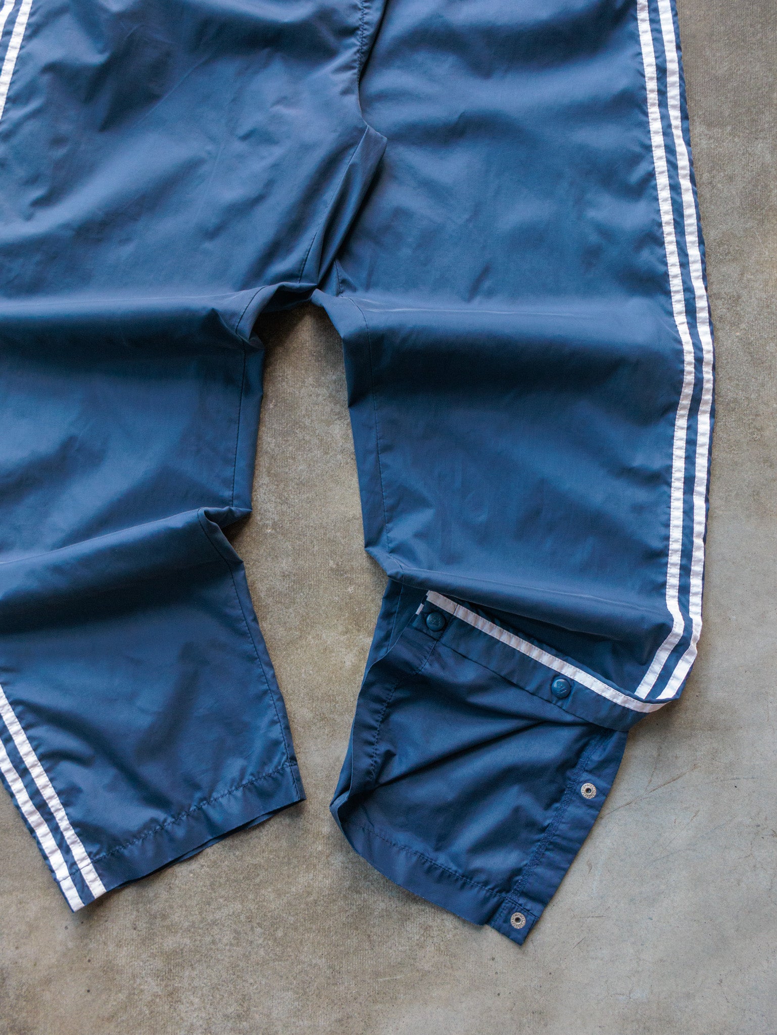 Vintage 90s Navy Adidas Track Pants (L)