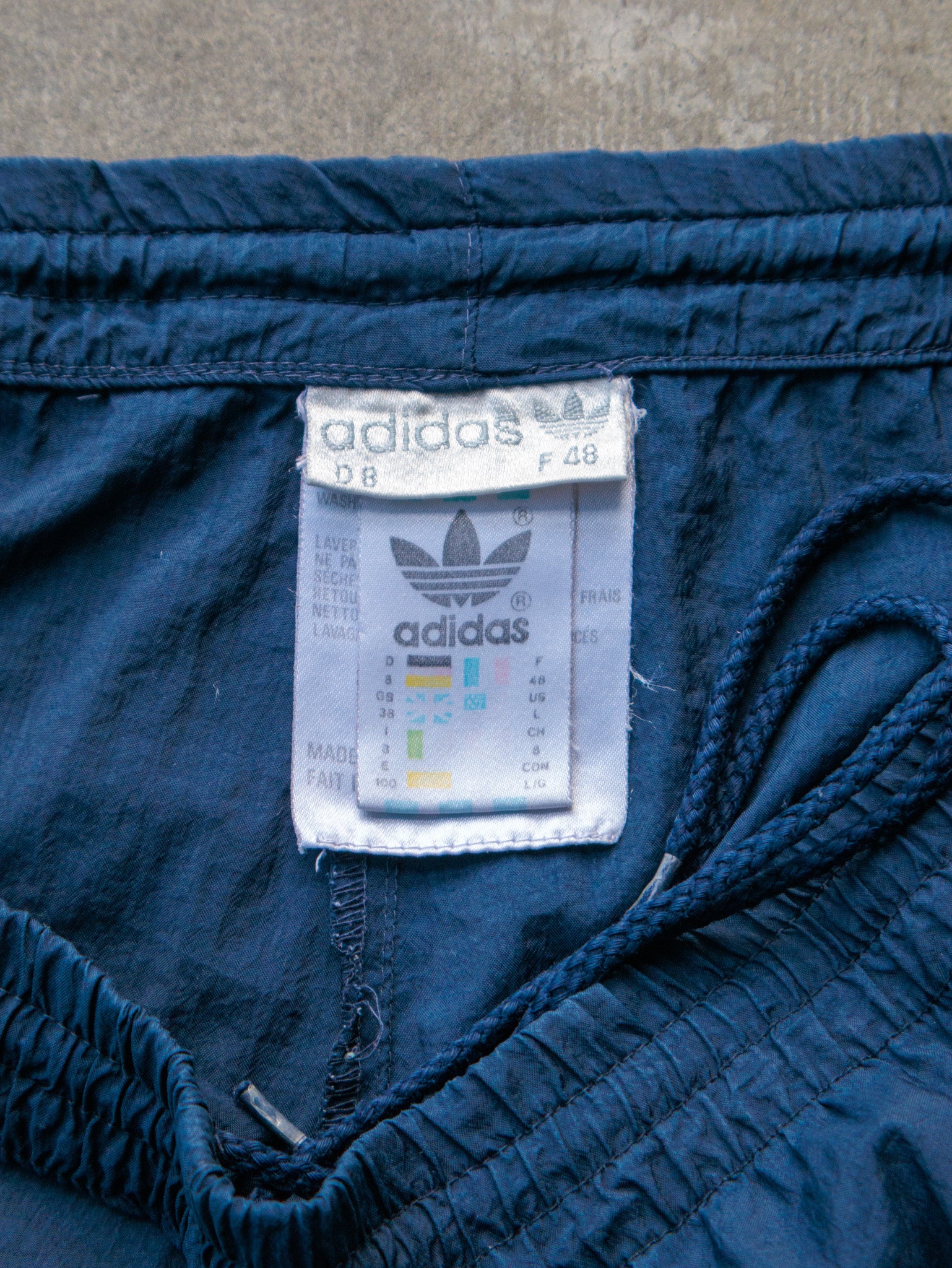 Vintage 90s Teal Adidas Track Pants (L)