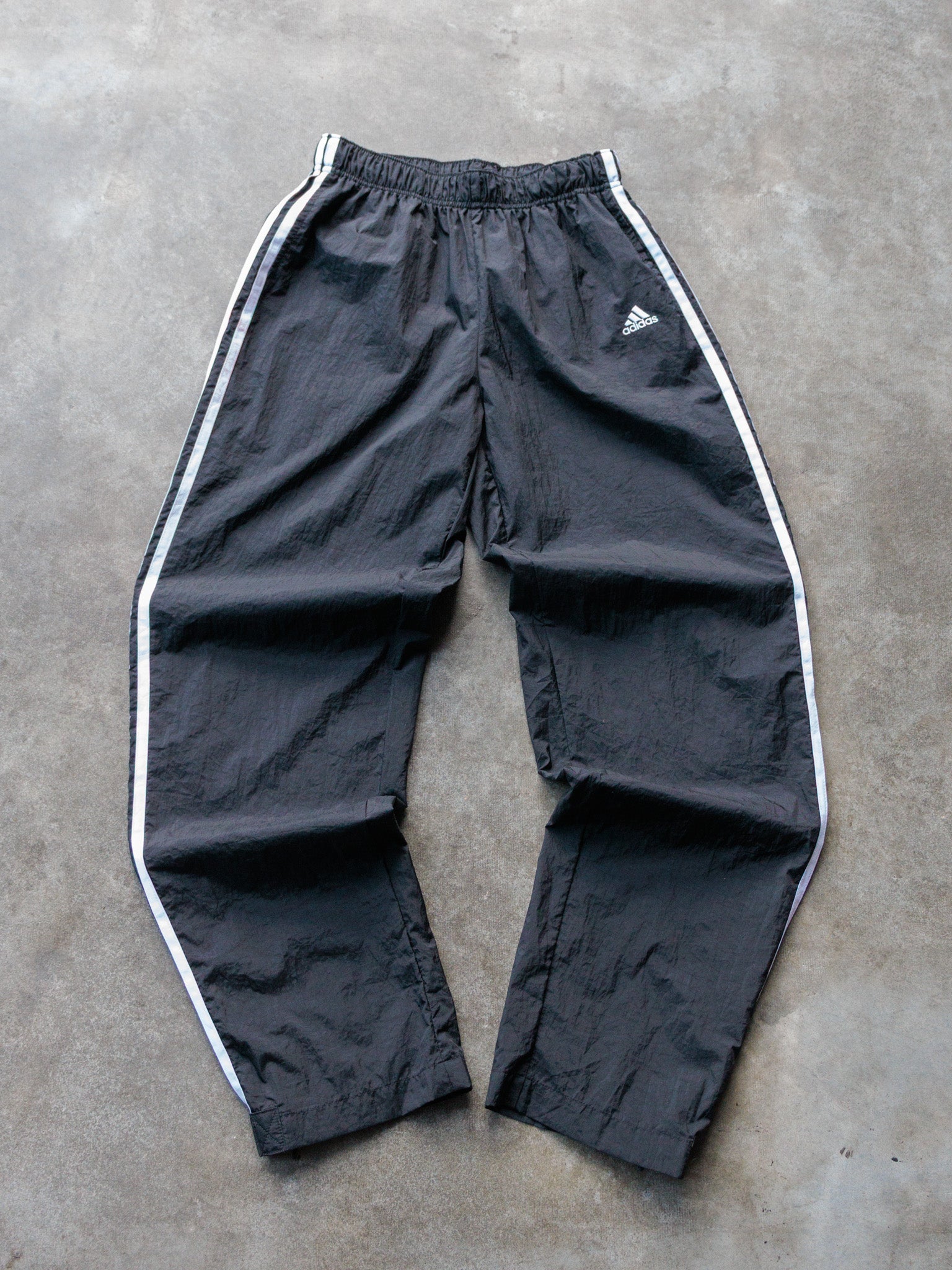 Vintage 00s Black Adidas Track Pants (XS)