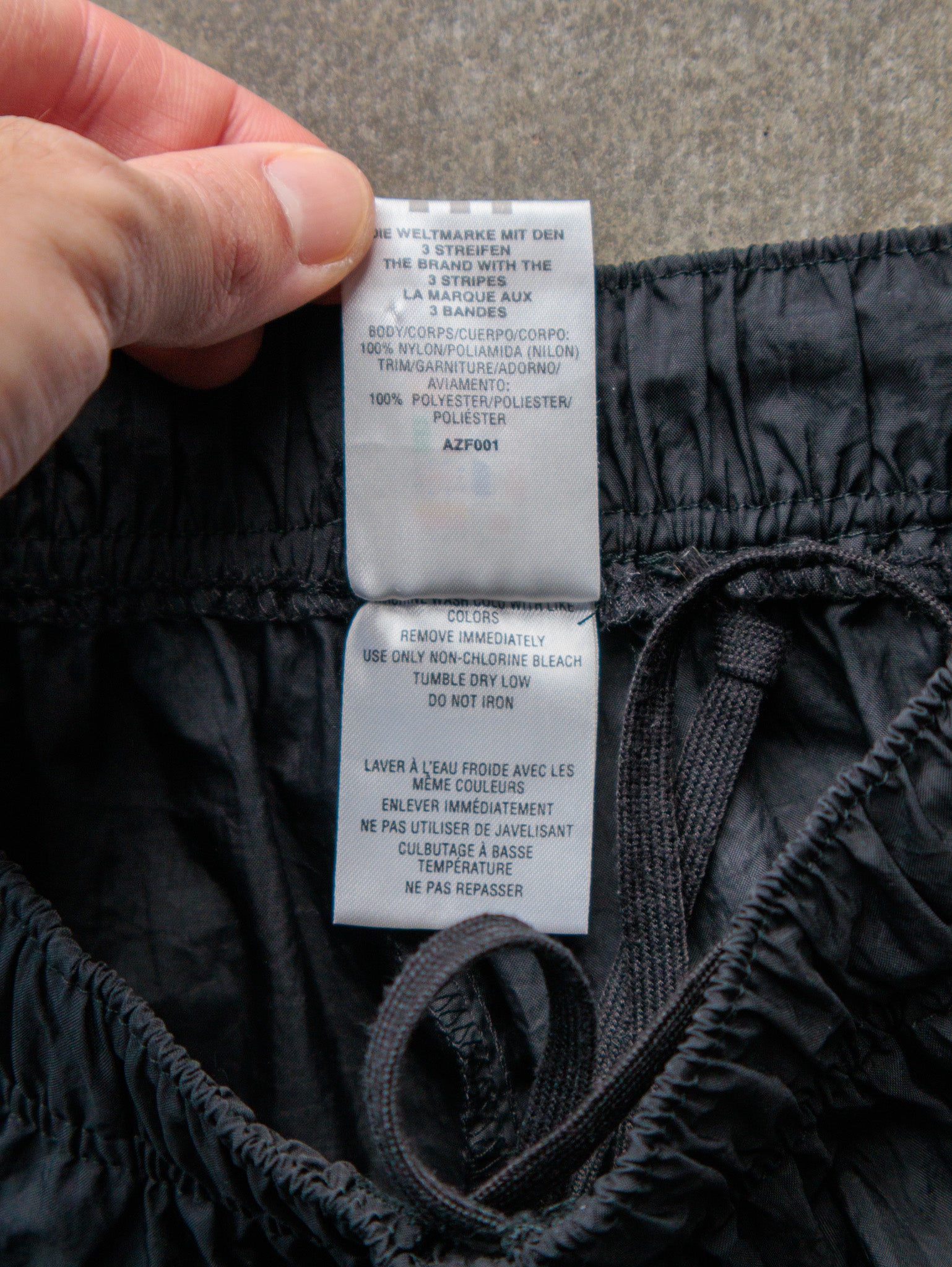 Vintage 00s Black Adidas Track Pants (XS)