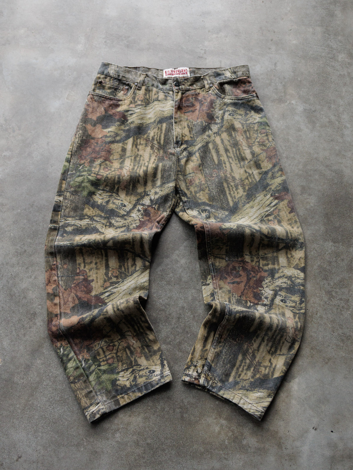Vintage Brown Break-Up Camo Pants (W36)