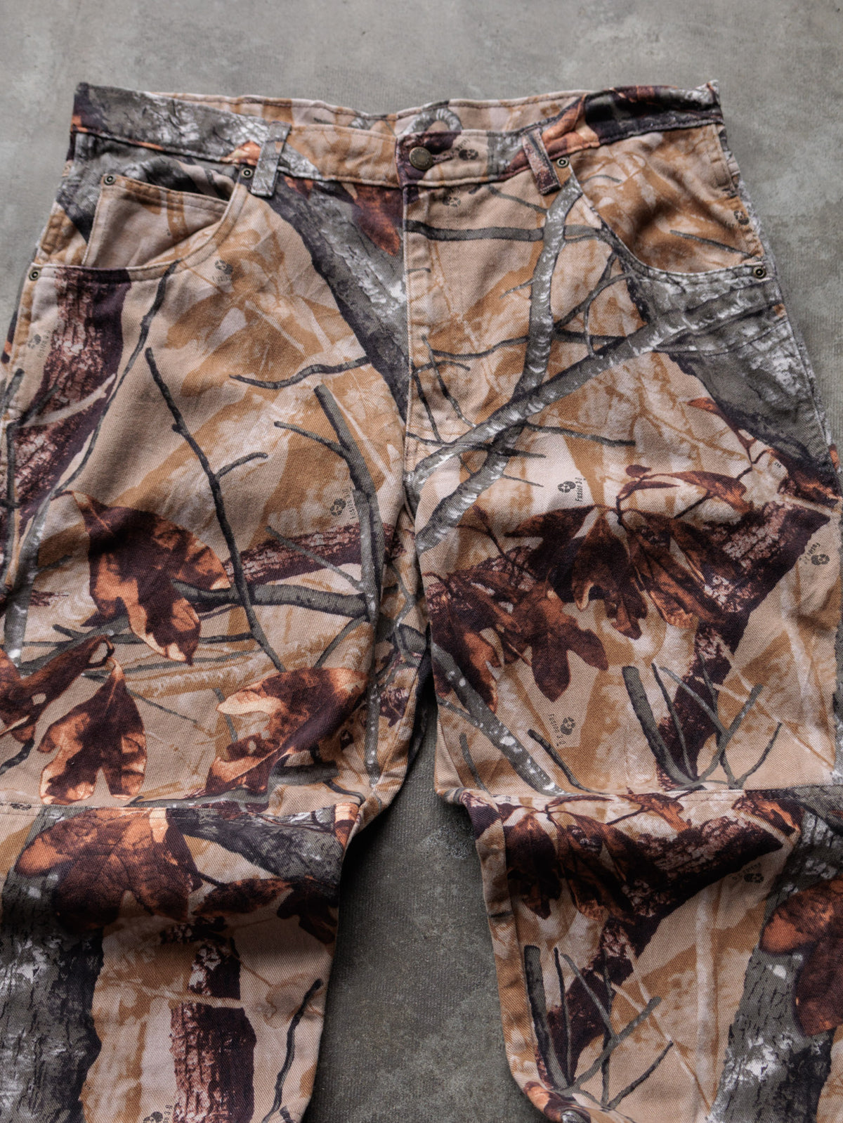 Vintage 00s Brown Camo Wrangler Pants (W36)