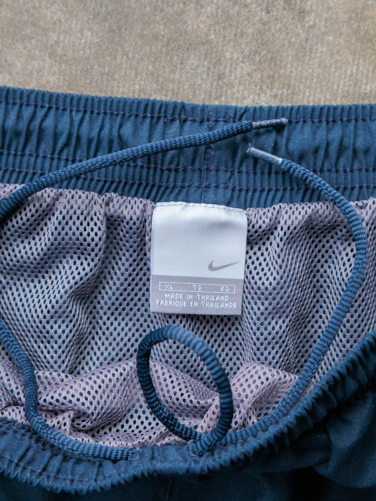 Vintage 00s Blue Nike Swim Shorts (XL)