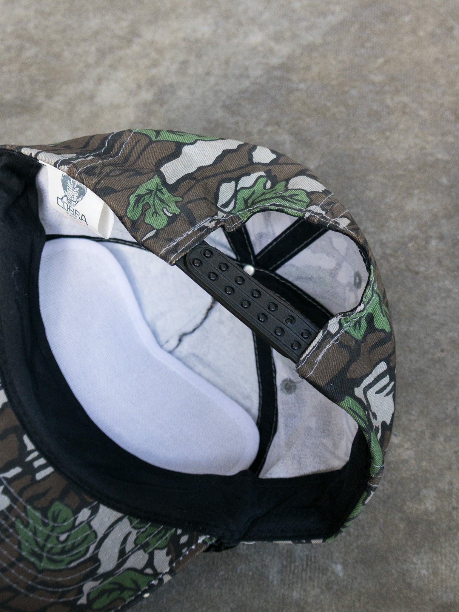 Vintage Real Tree Camo Elliott Electric Supply Trucker Hat