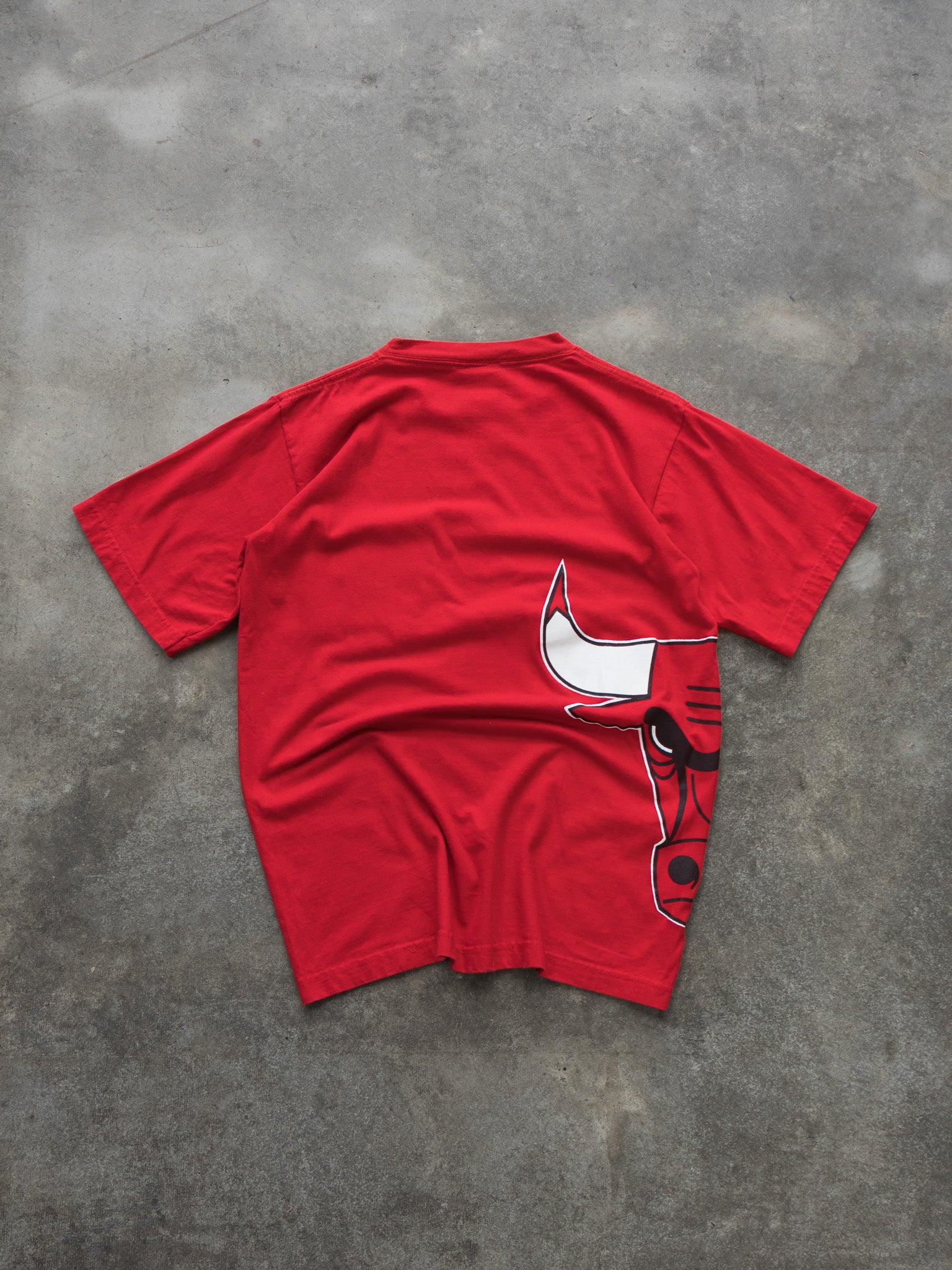 Vintage Red Chicago Bulls Tee (M)