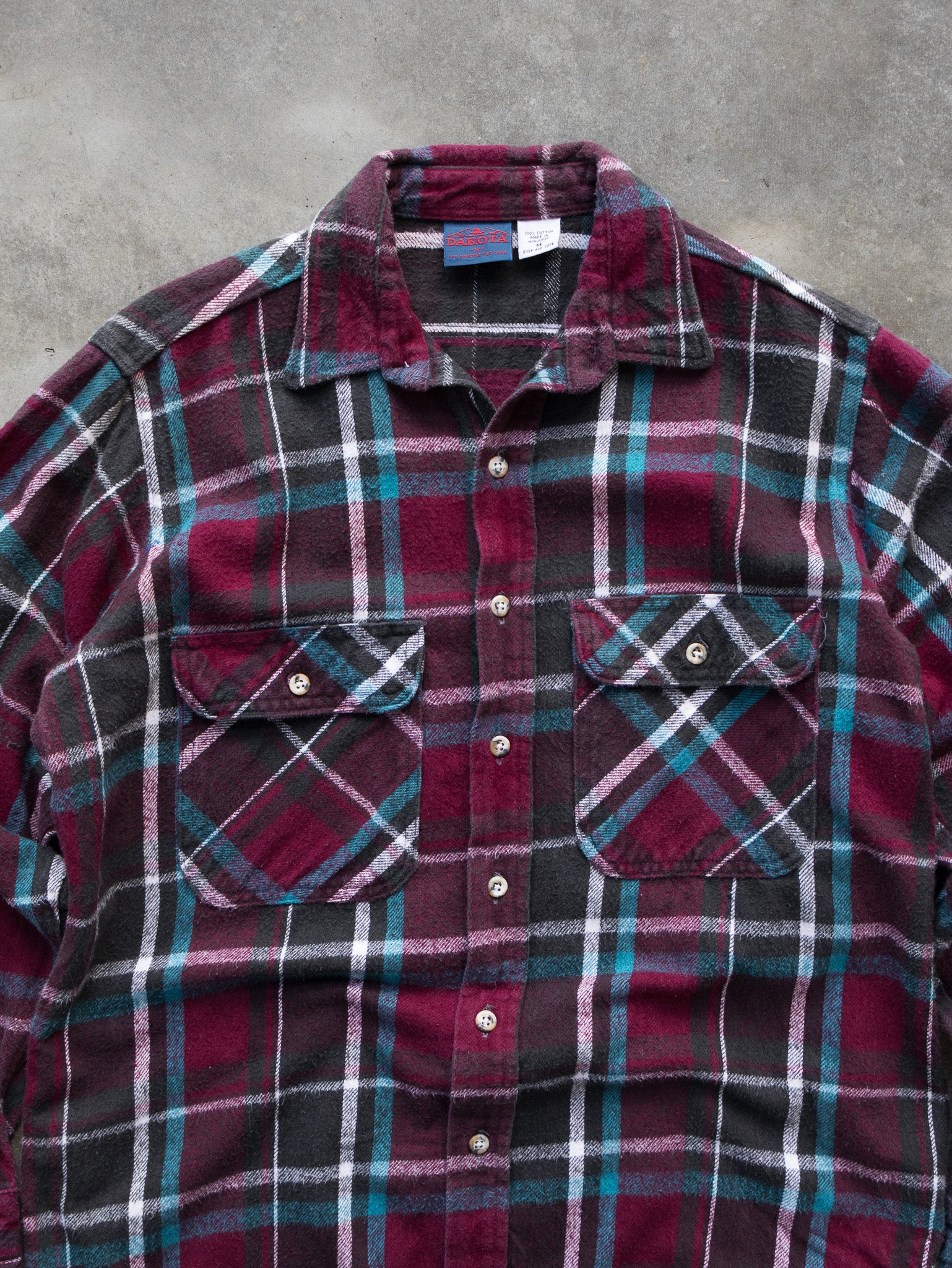 トップス DAKOTA 80s L/S Checked Flannel Shirt XL. Dakota WorkPro Series Men's Unlined Flannel Shirt | Mark's
