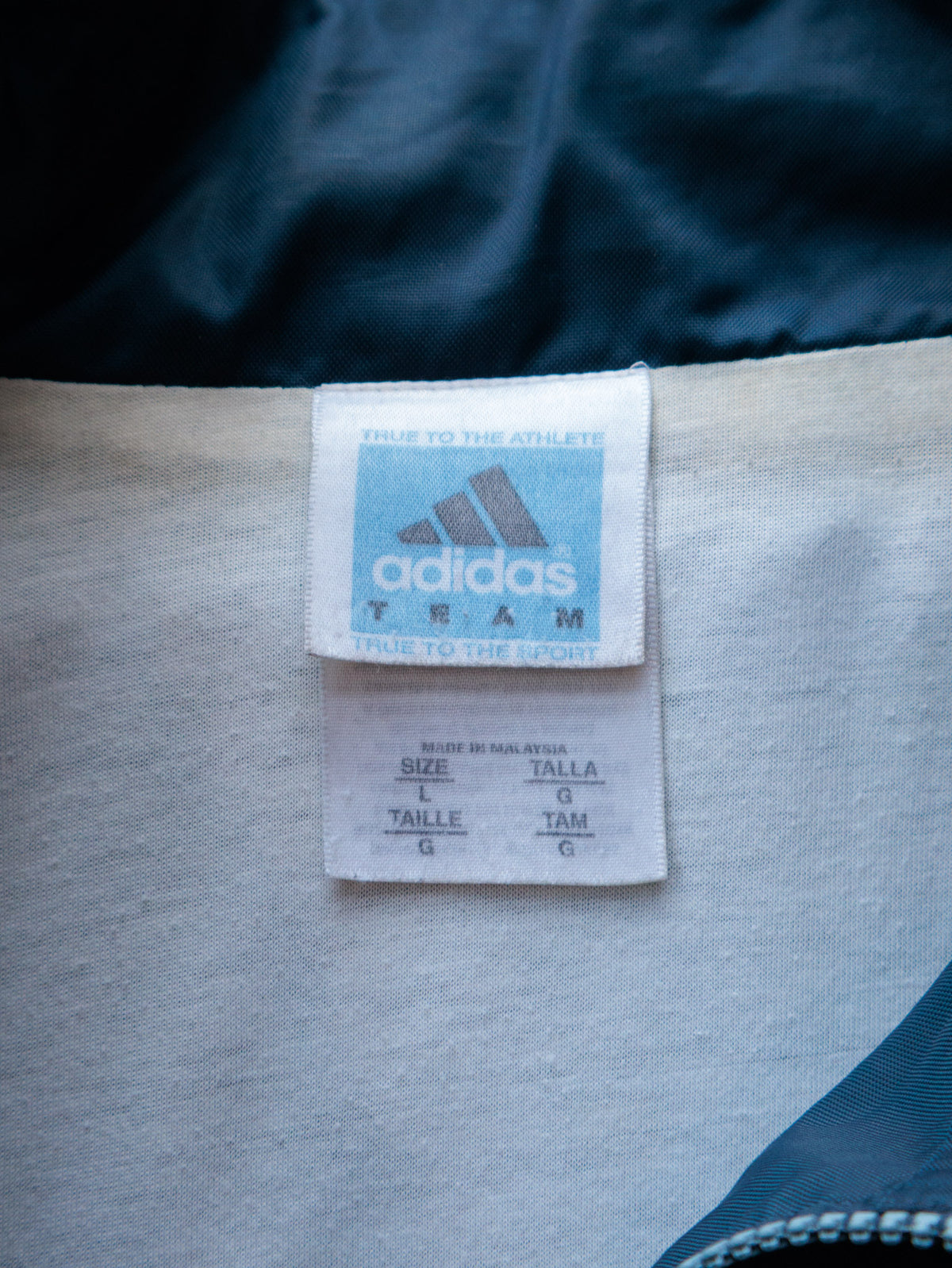 Vintage 00s Navy Adidas Track Jacket (L)