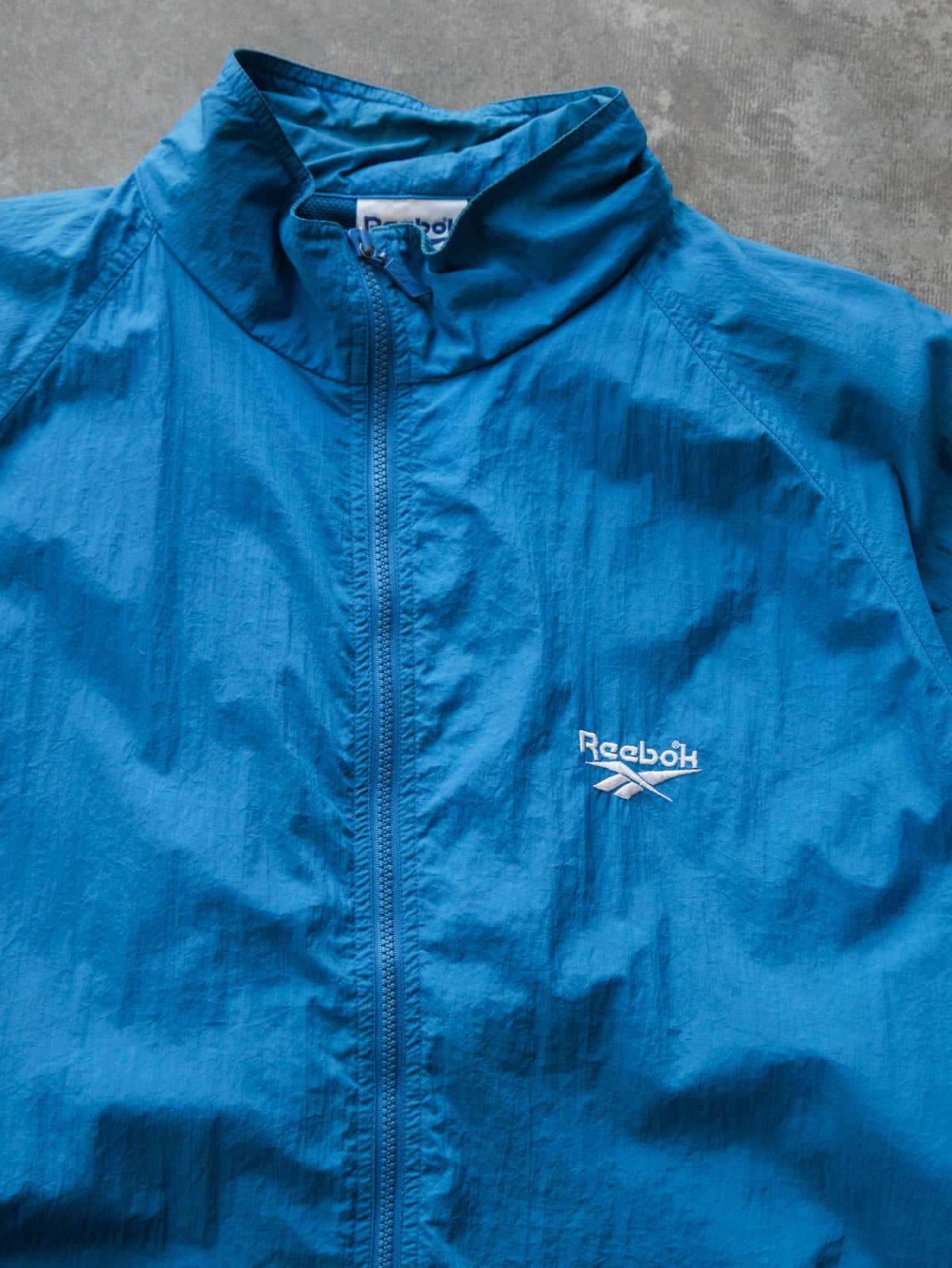 Vintage 90s Blue Reebok Windbreaker (XL)