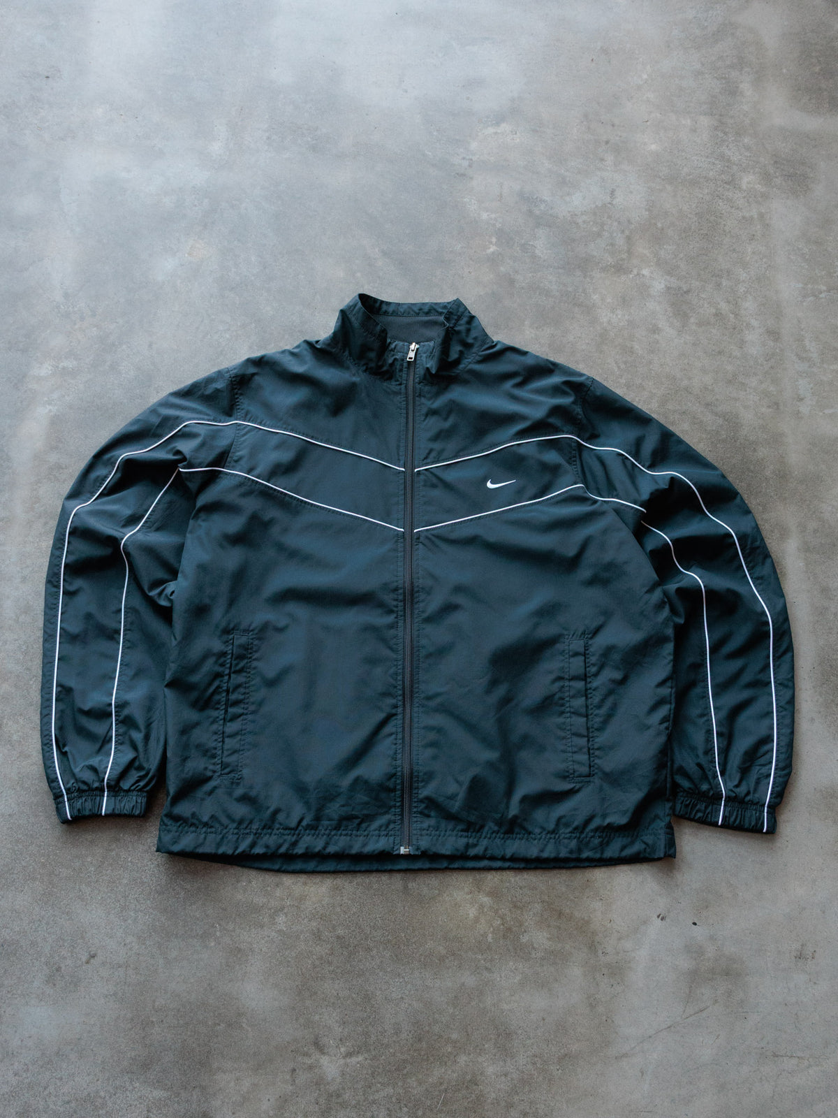 Vintage 00s Navy Nike Track Jacket (XL)