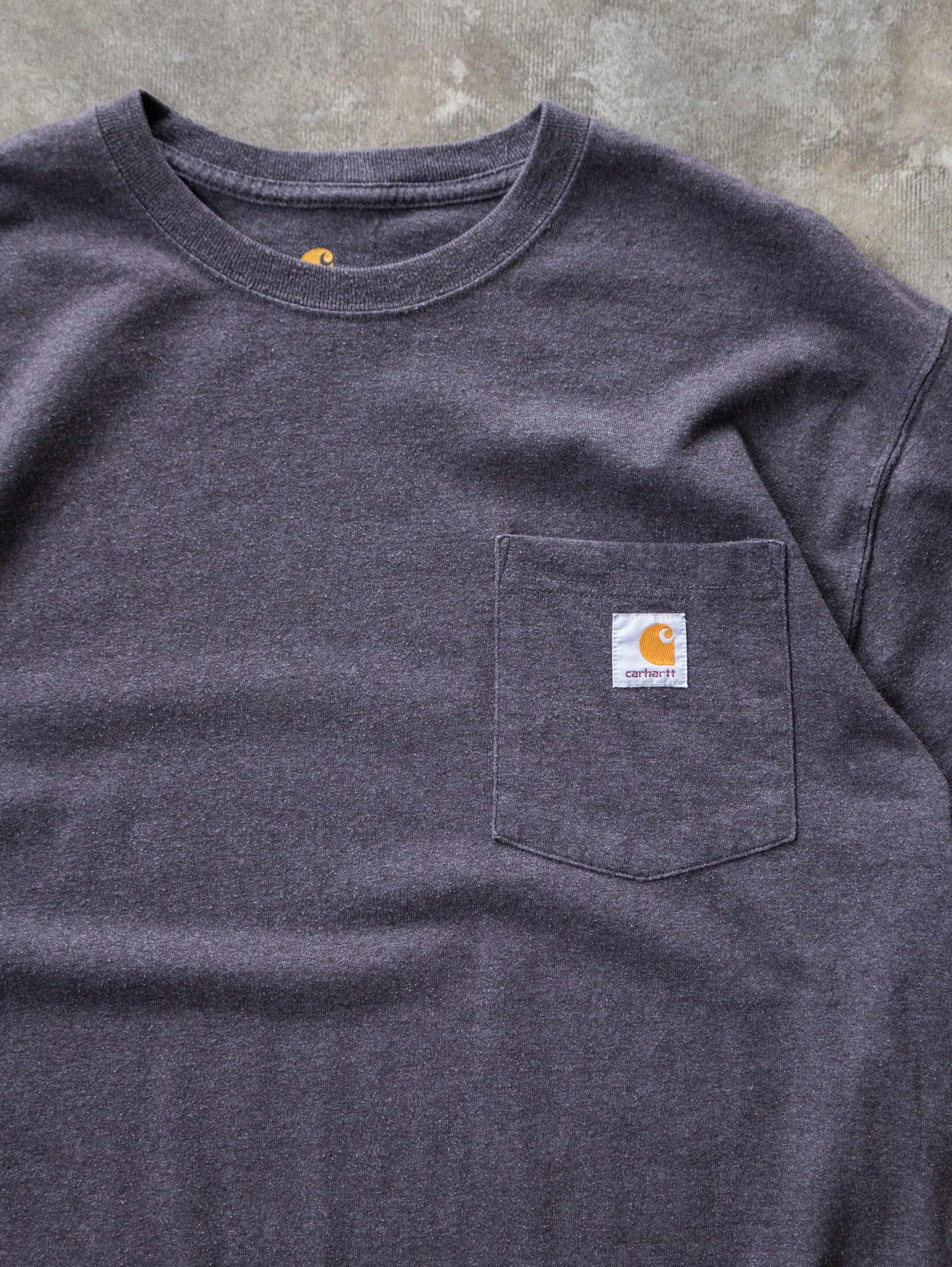 Vintage Grey Carhartt Pocket Tee (L)