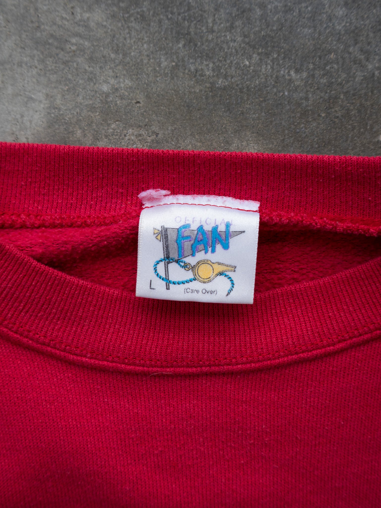 Vintage 90s Red Kansas City Chiefs Sweatshirt (L)