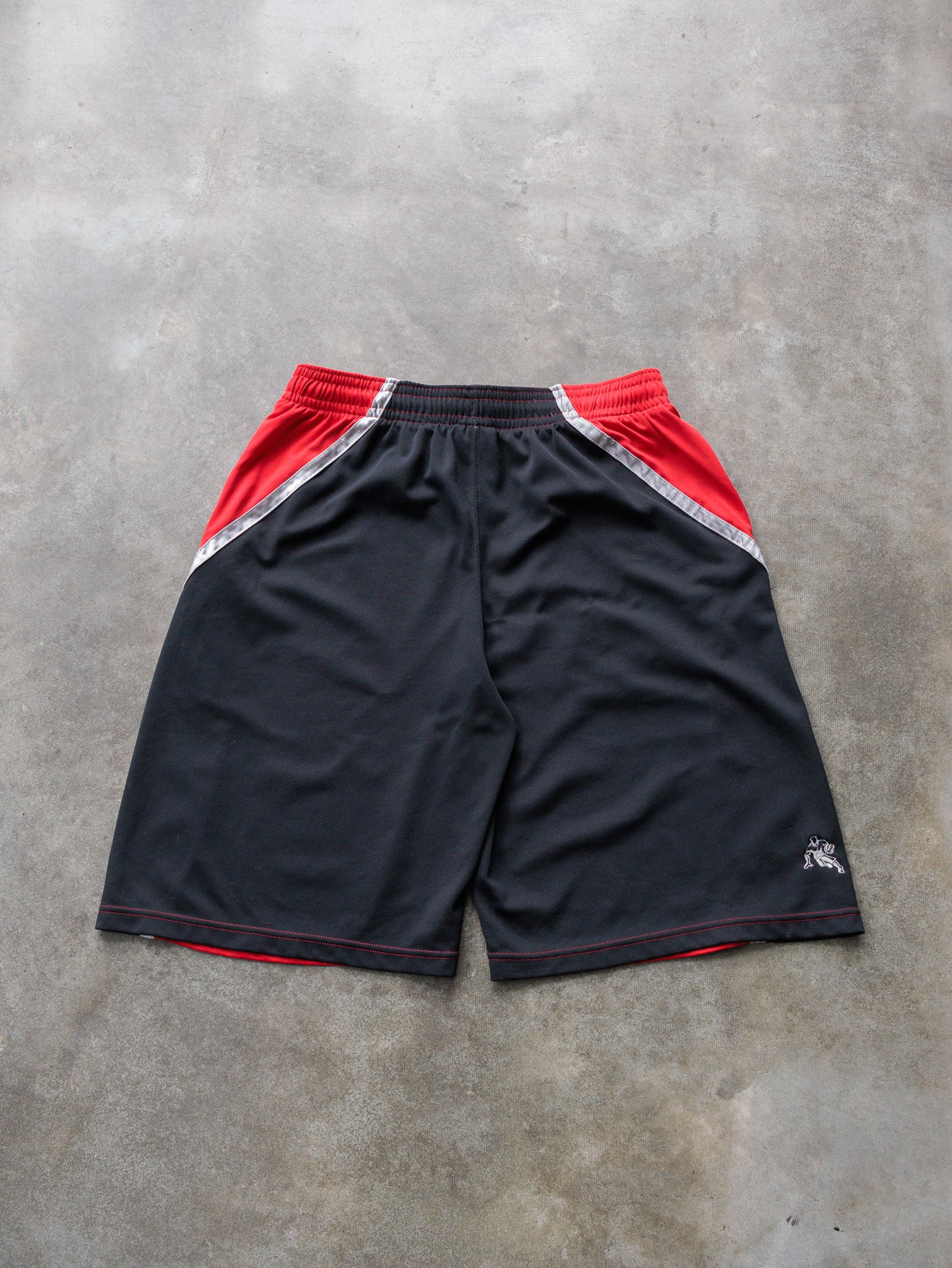 Vintage 00s Red & Black AND1 Shorts (XL)