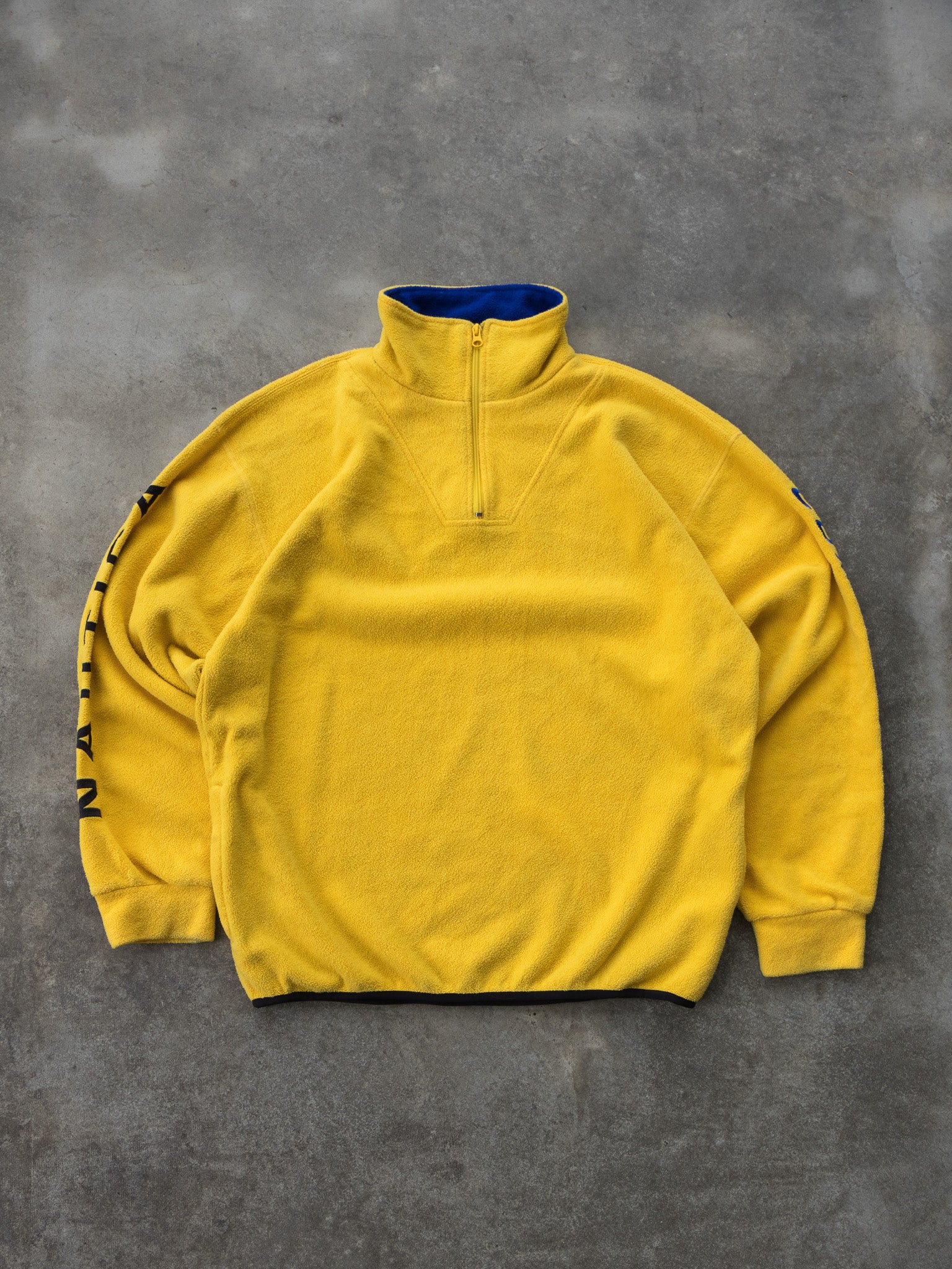 Vintage Yellow Nautica Competition Fleece (XL)