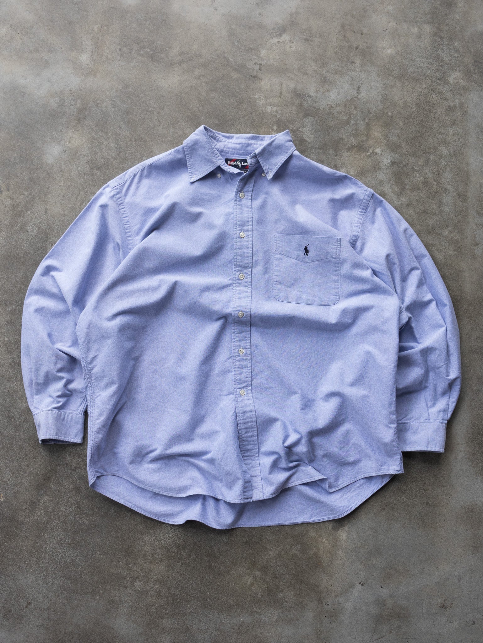 Vintage Blue Ralph Lauren Shirt (L)