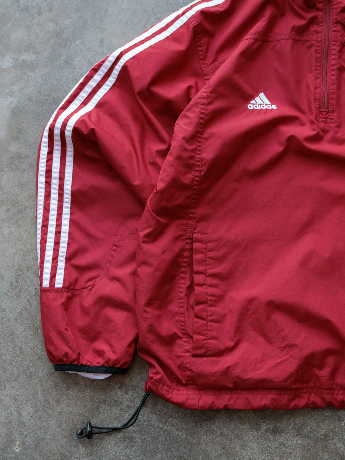 Vintage 00s Red Adidas Indiana Hoosiers Windbreaker (S)