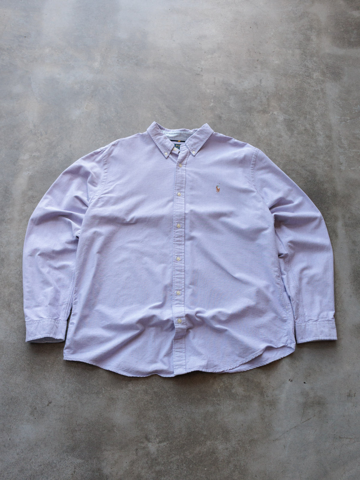 Vintage Purple Ralph Lauren Shirt (2XL)