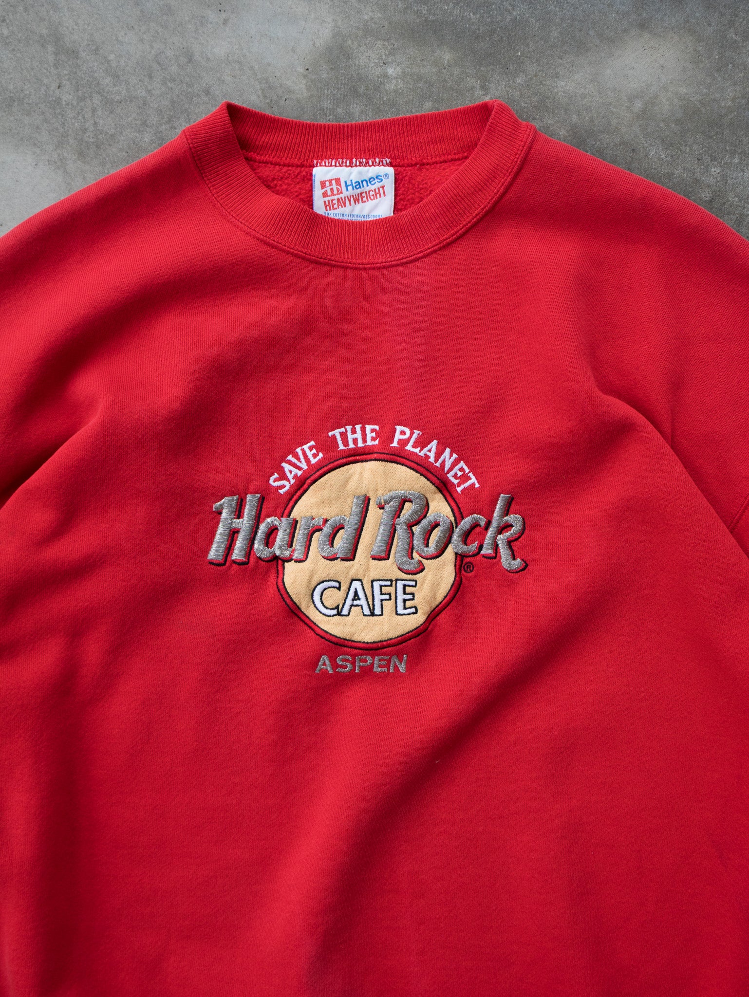 Vintage 90s Hard Rock Cafe Aspen Sweatshirt (XL)