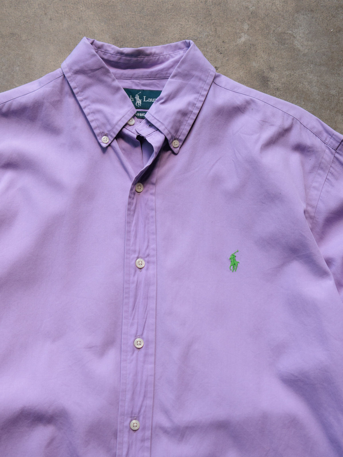 Vintage Purple Ralph Lauren Shirt (M)