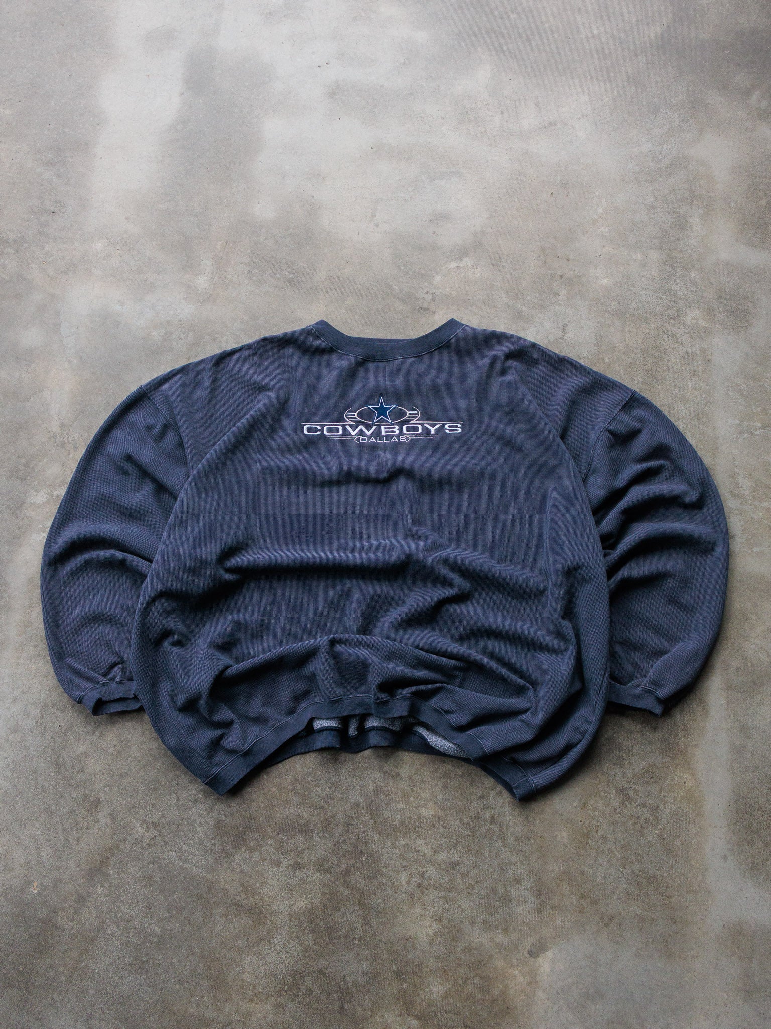 Vintage 00s Navy Dallas Cowboys Sweatshirt (2XL)