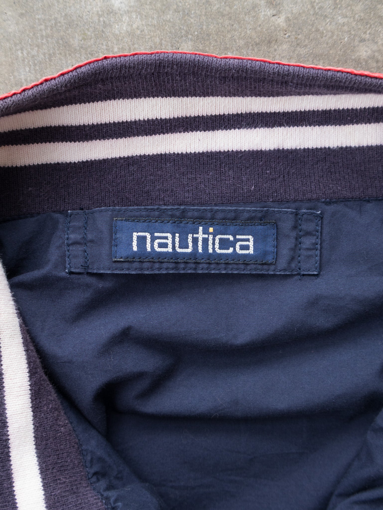 Navy & Red Nautica Reversible Sailing Jacket (XL)
