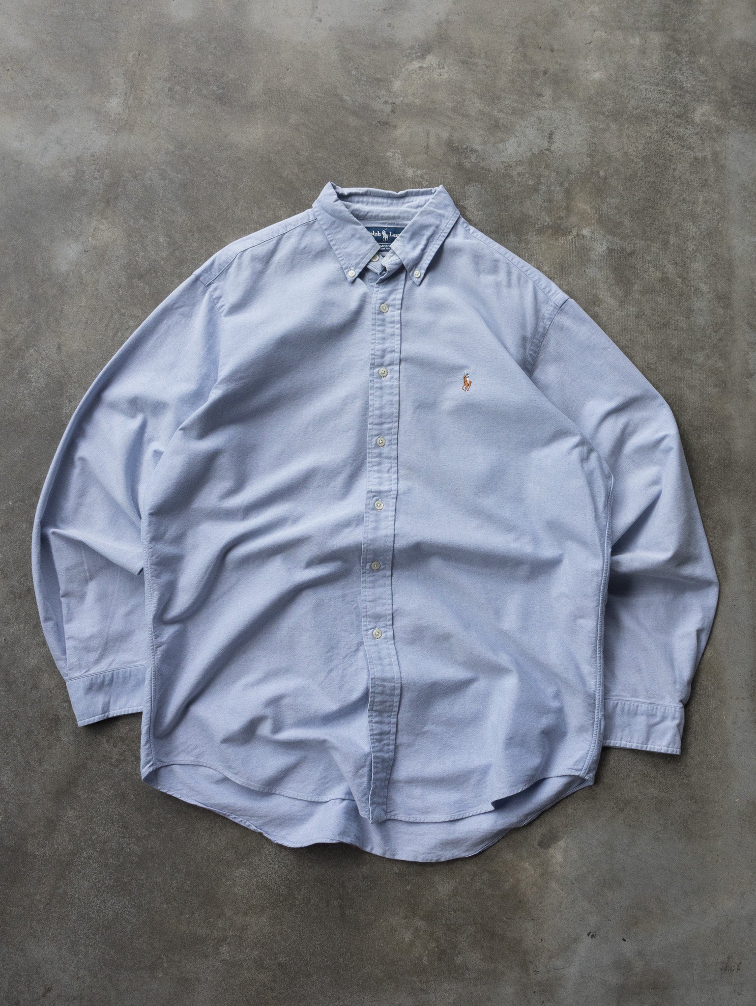 Vintage 00s Blue Ralph Lauren Shirt (L)