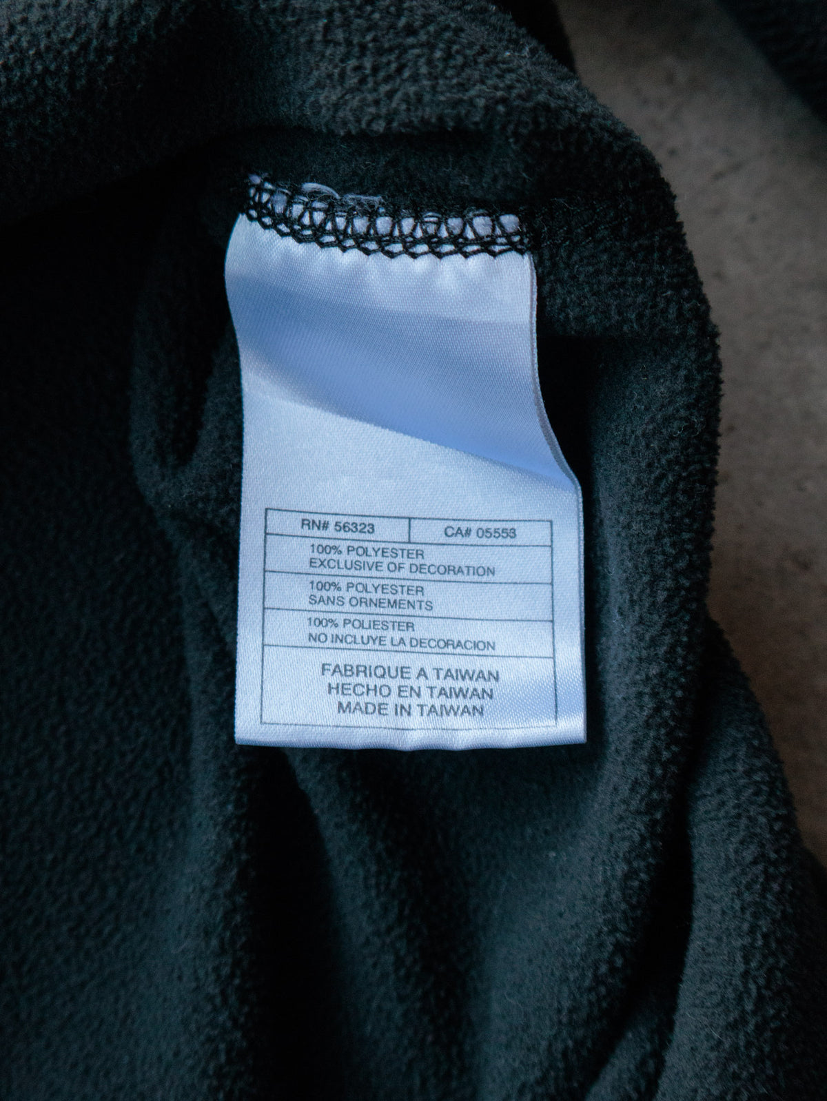 Vintage 00s Black Nike Fleece Quarter Zip (M)