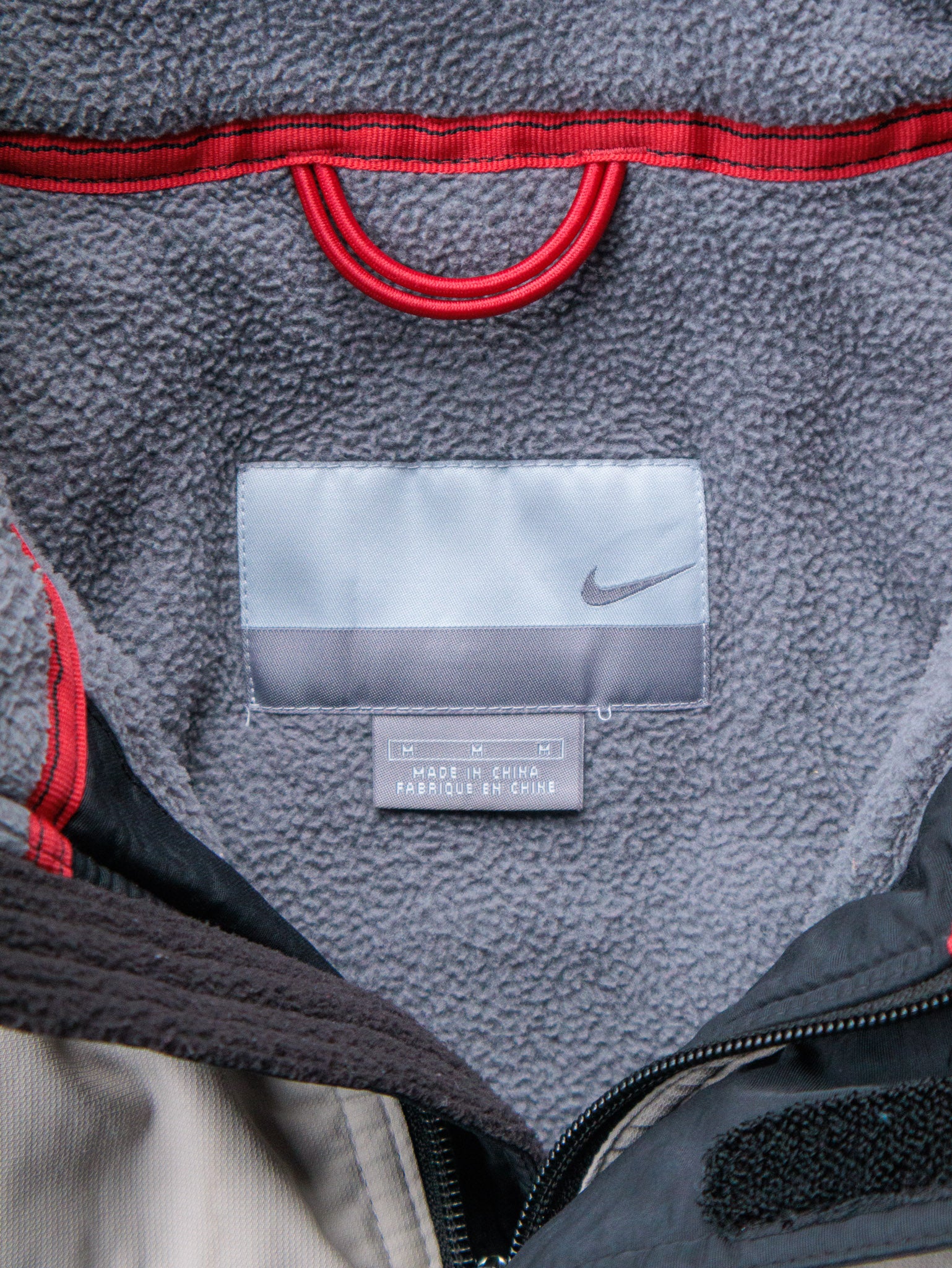 Vintage 00s Black, Grey & Beige Nike Jacket (M)