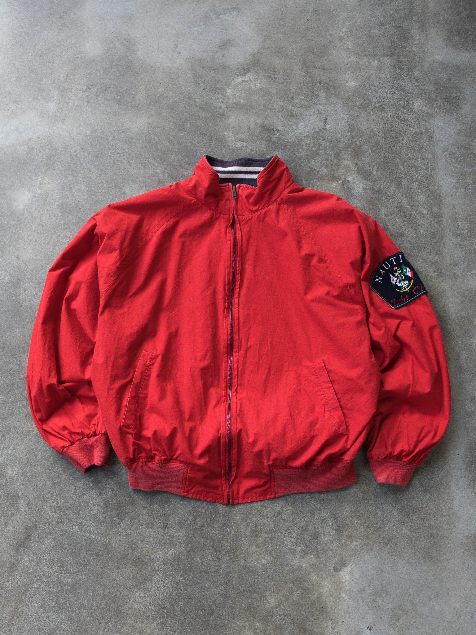 Navy & Red Nautica Reversible Sailing Jacket (XL)
