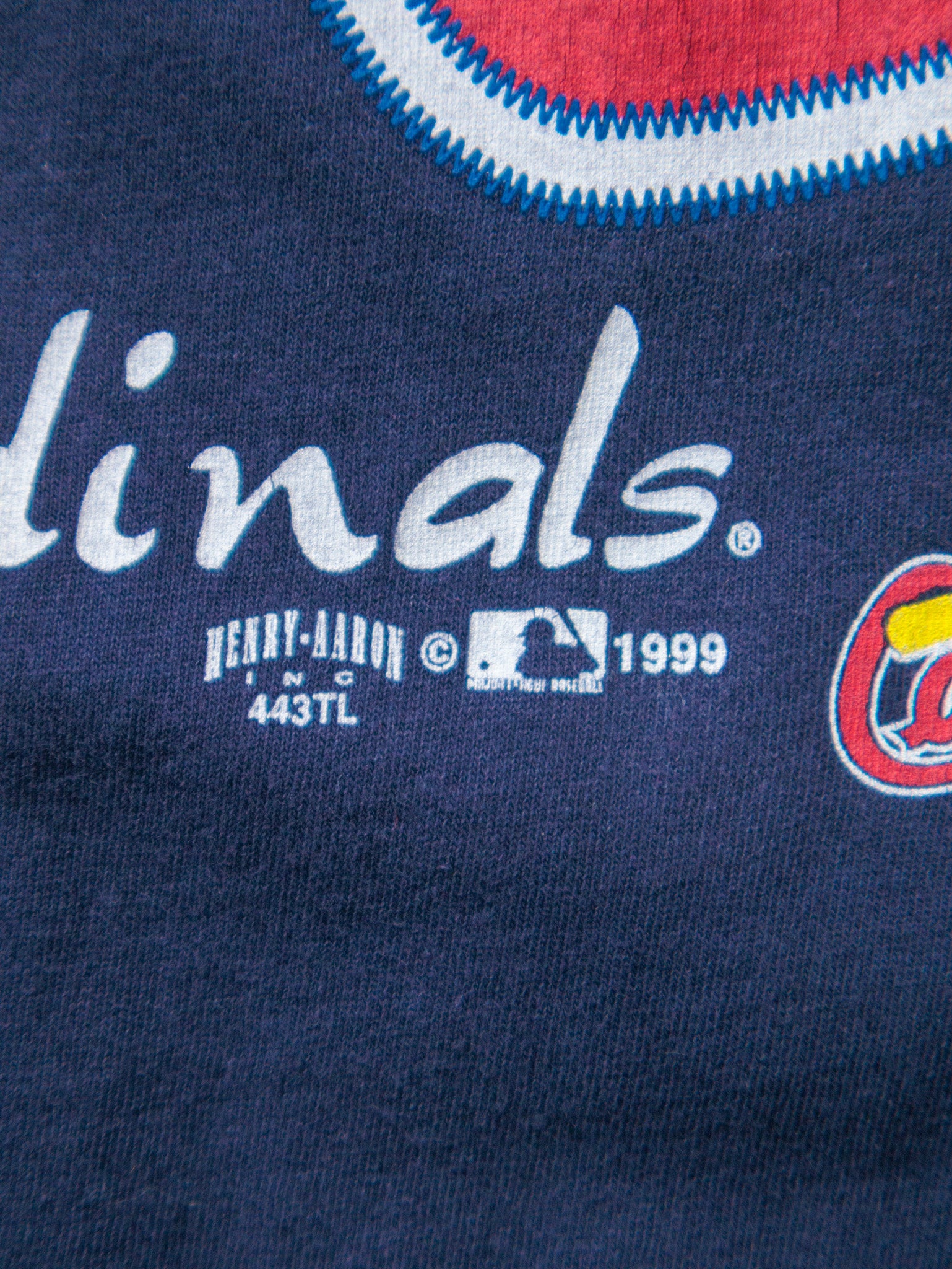Vintage 1999 Navy St. Louis Cardinals Tee (XL)