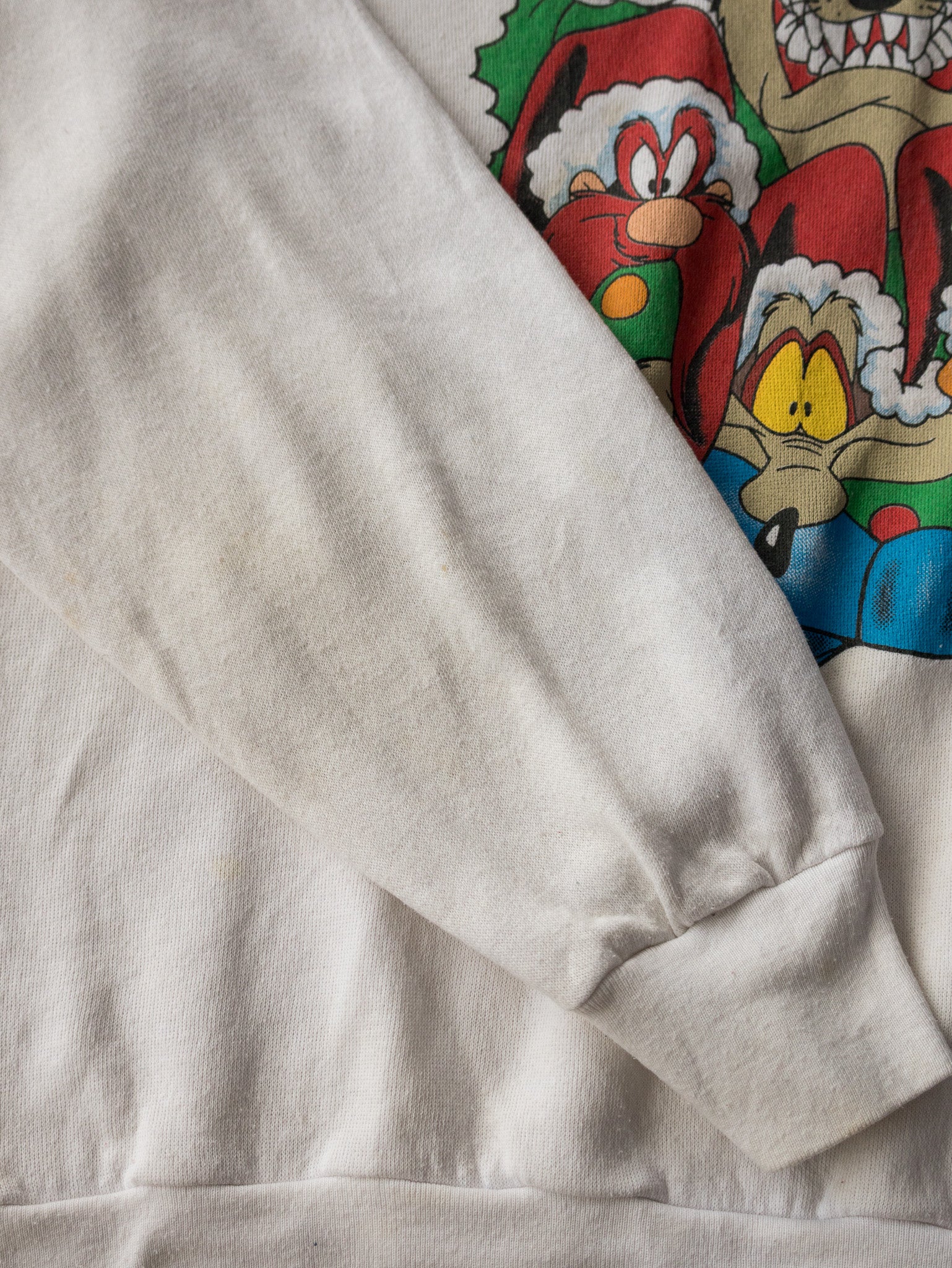 Vintage 1993 Looney Tunes Christmas Sweatshirt (L)