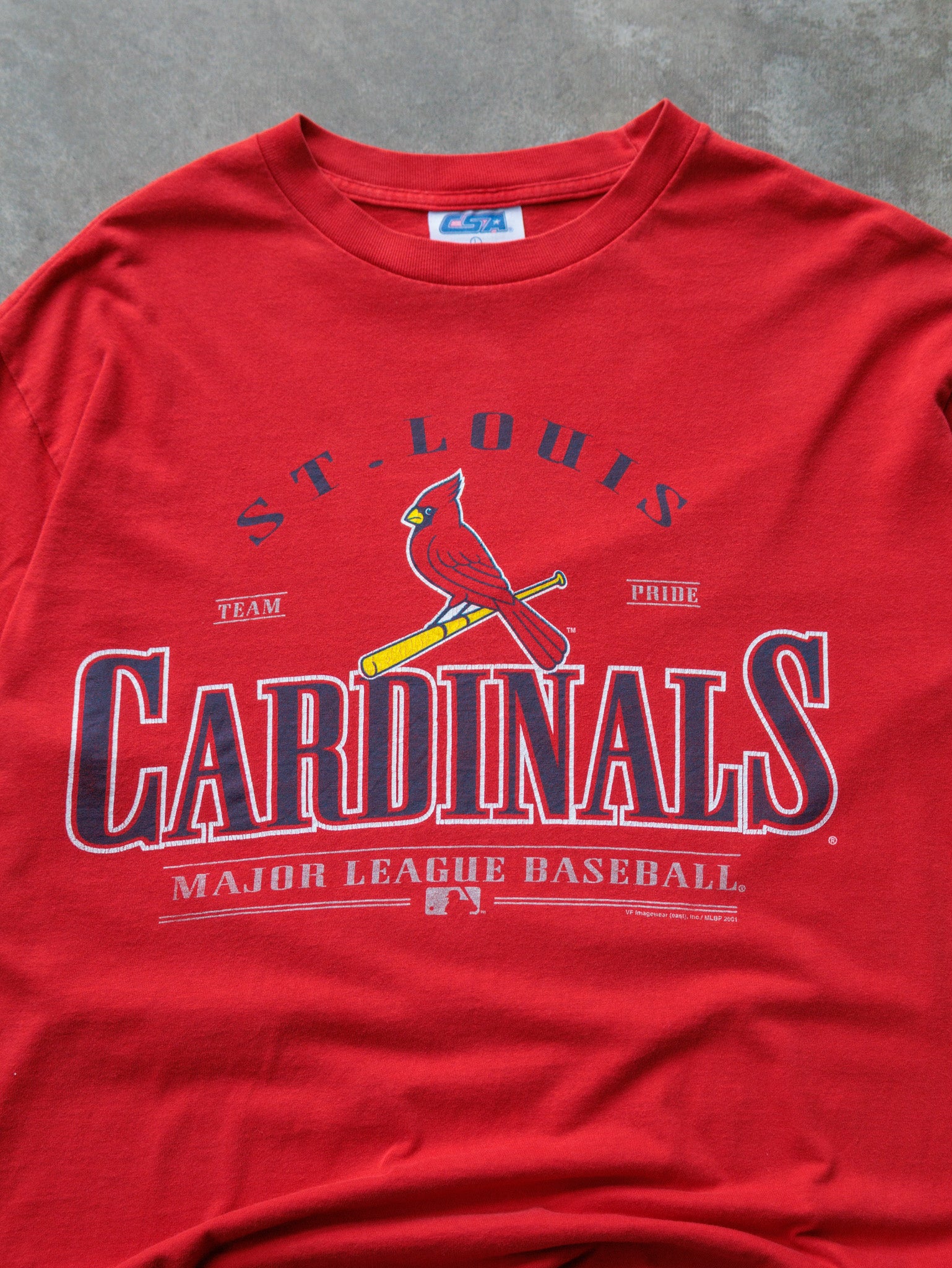 Vintage 2001 Red St. Louis Cardinals Tee (L)