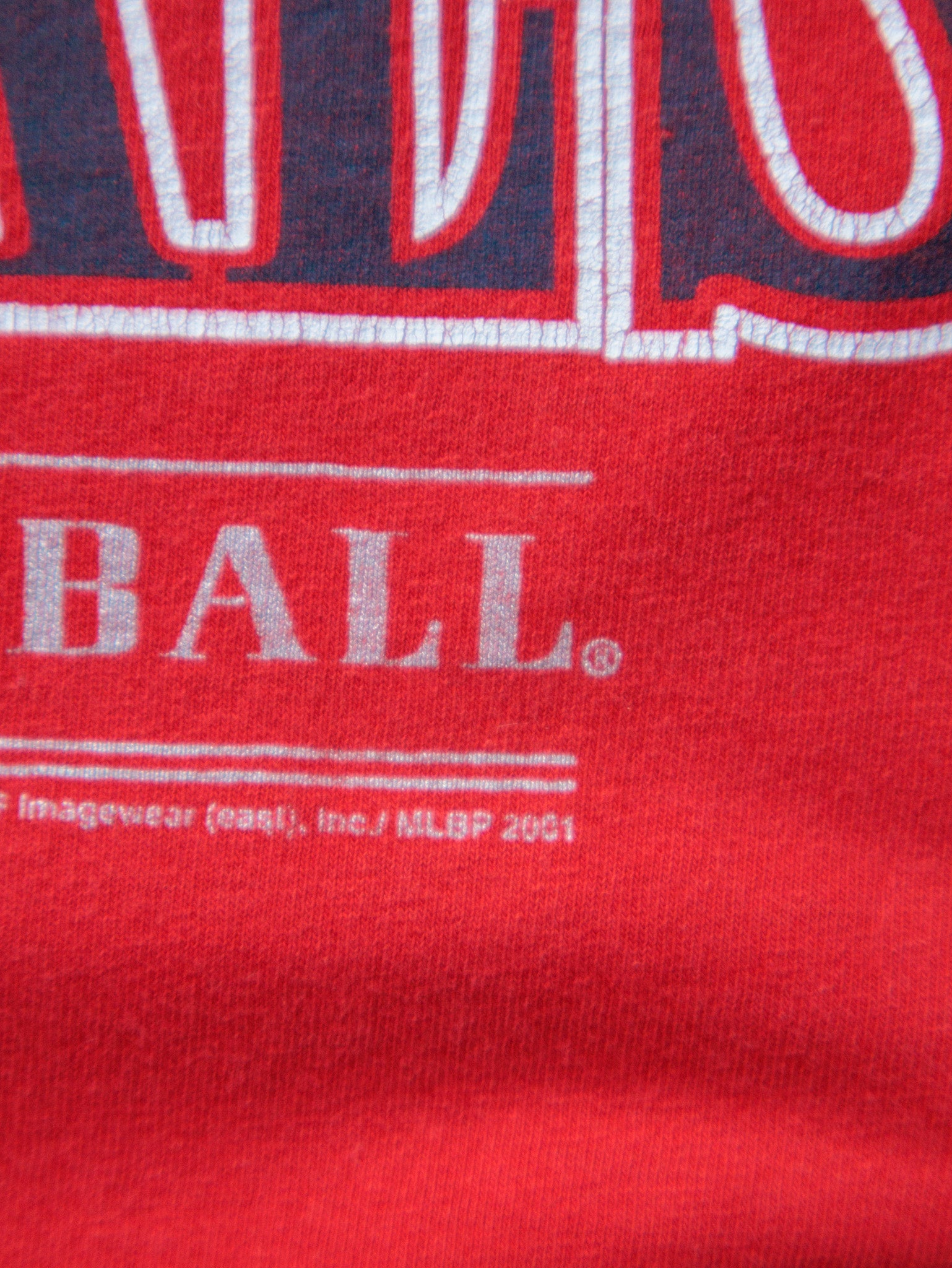 Vintage 2001 Red St. Louis Cardinals Tee (L)