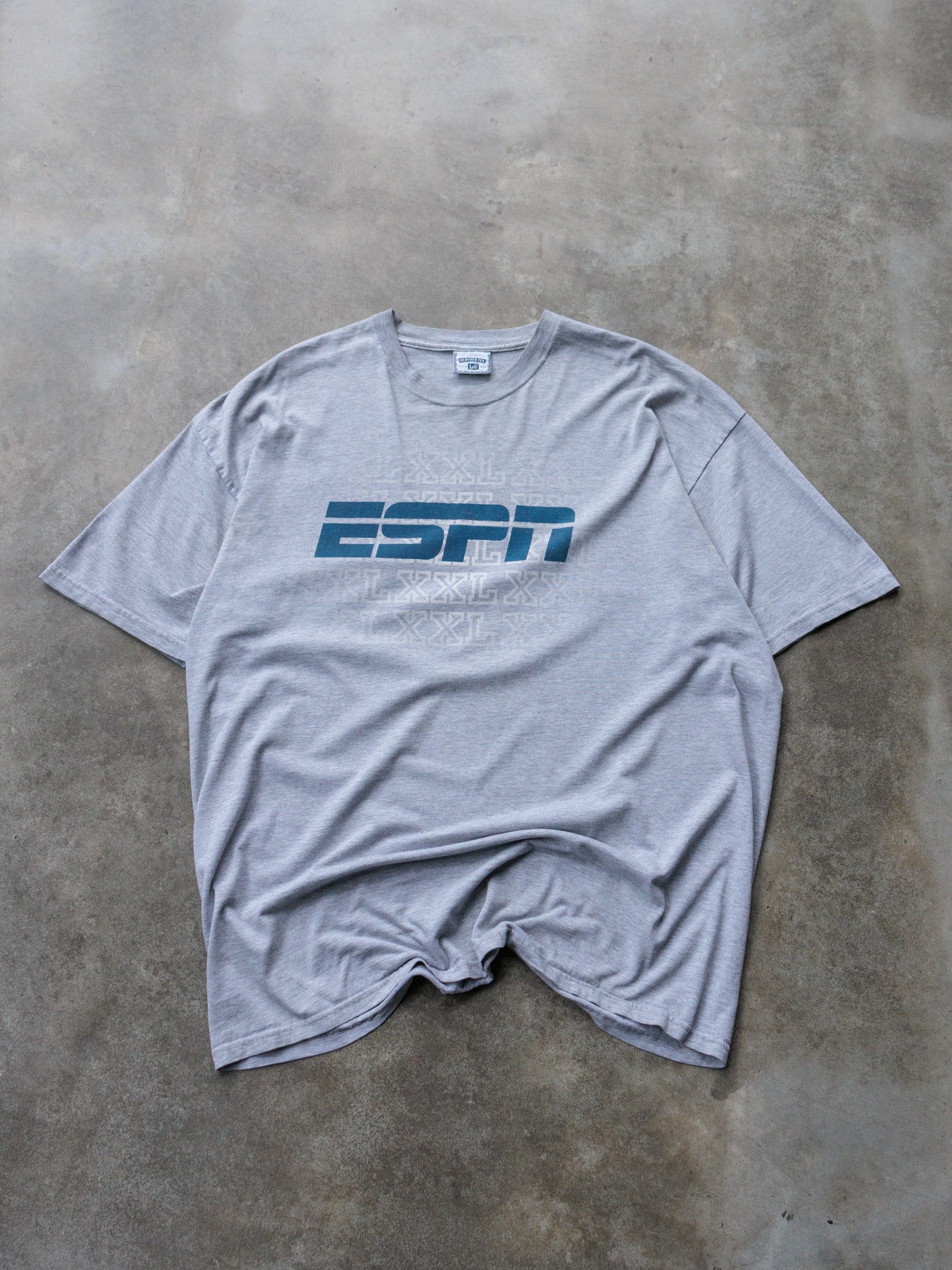 Vintage 00s Grey ESPN Lee Tee (2XL)