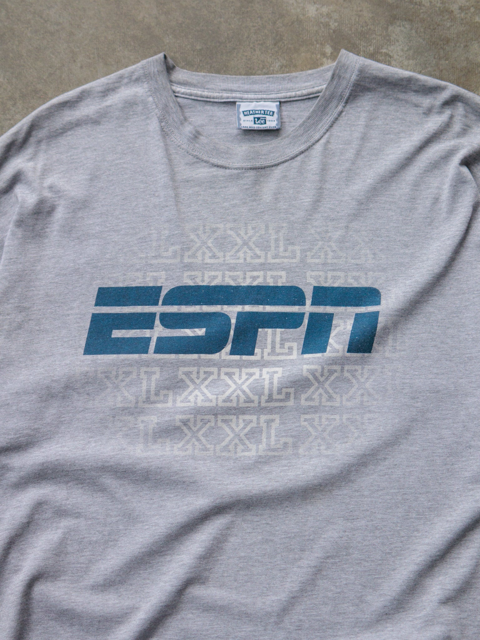Vintage 00s Grey ESPN Lee Tee (2XL)