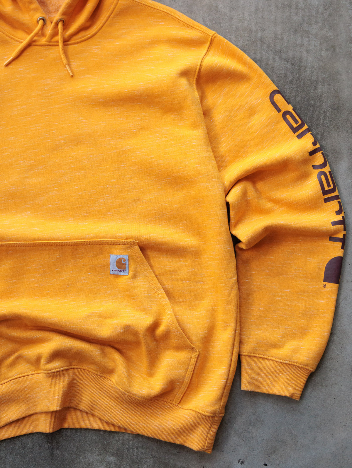 Vintage Orange Carhartt Hoodie (L)