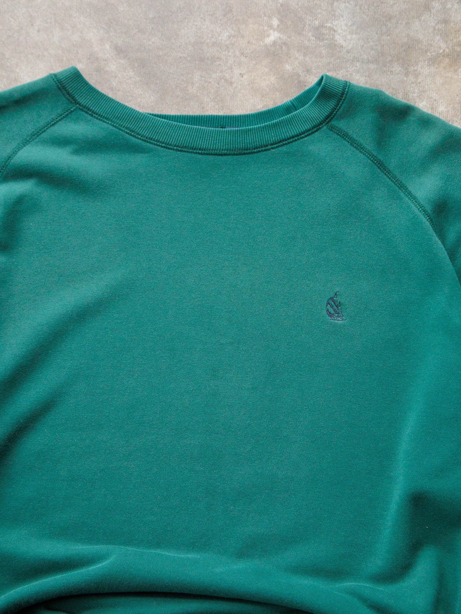 Vintage 90s Green Nautica Sweatshirt (XL)