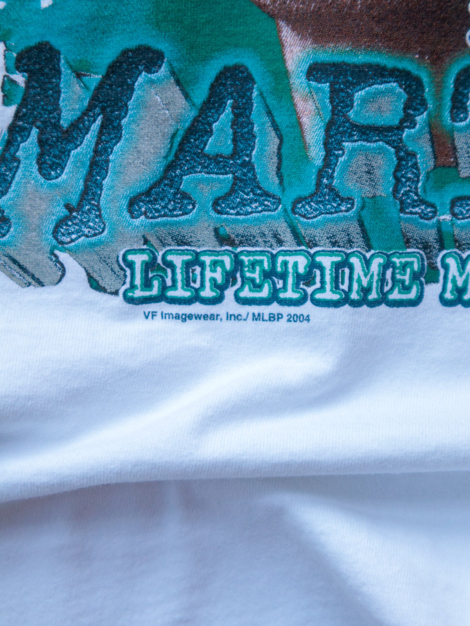 Vintage 2004 Seattle Mariners Edgar Martinez Tee (M)