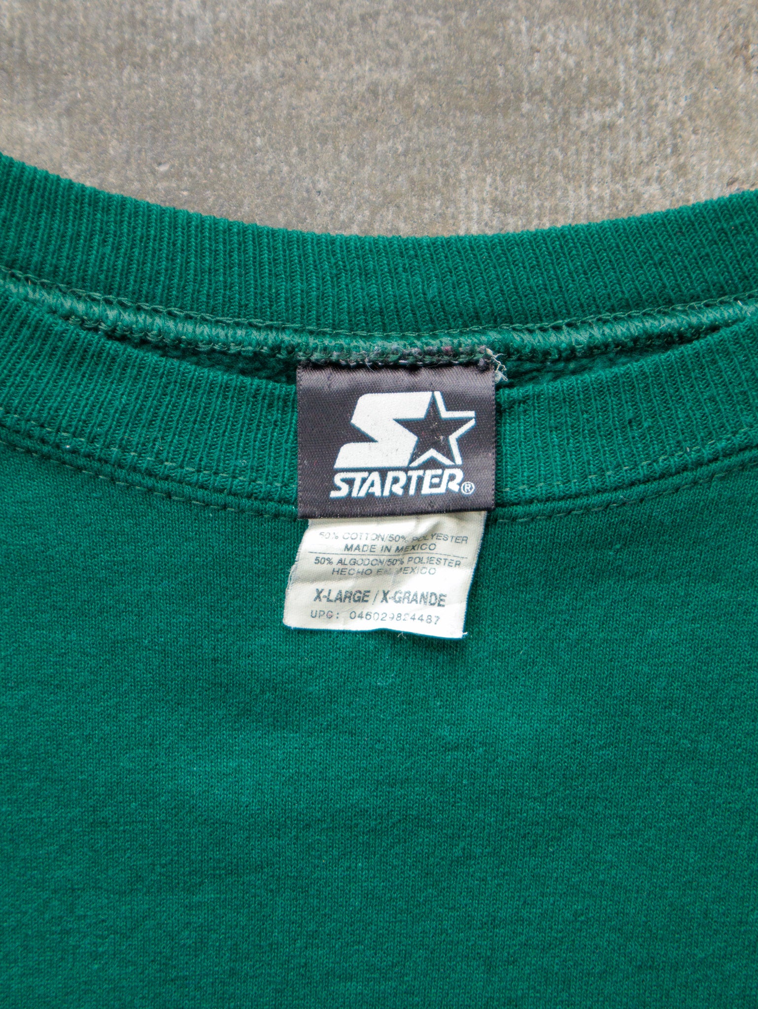 Vintage 90s Green Starter Sweatshirt (XL)