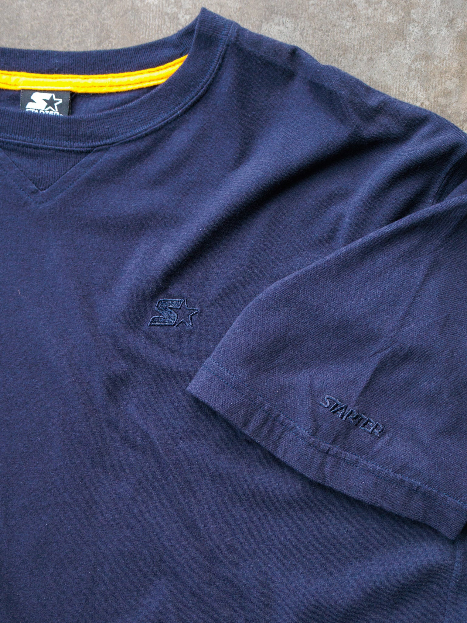 Vintage 00s Navy Starter Tee (L)